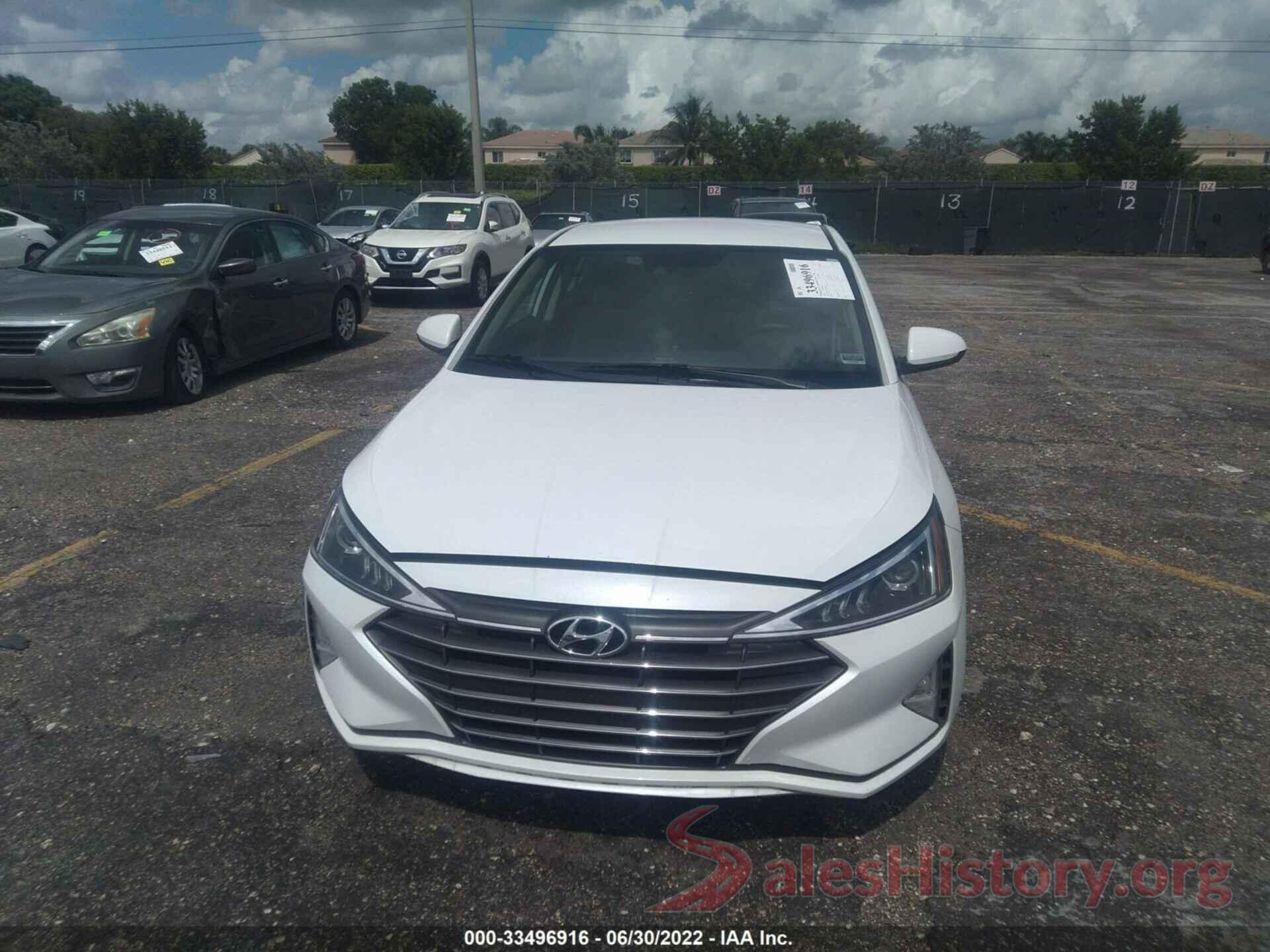 5NPD84LF6KH493299 2019 HYUNDAI ELANTRA