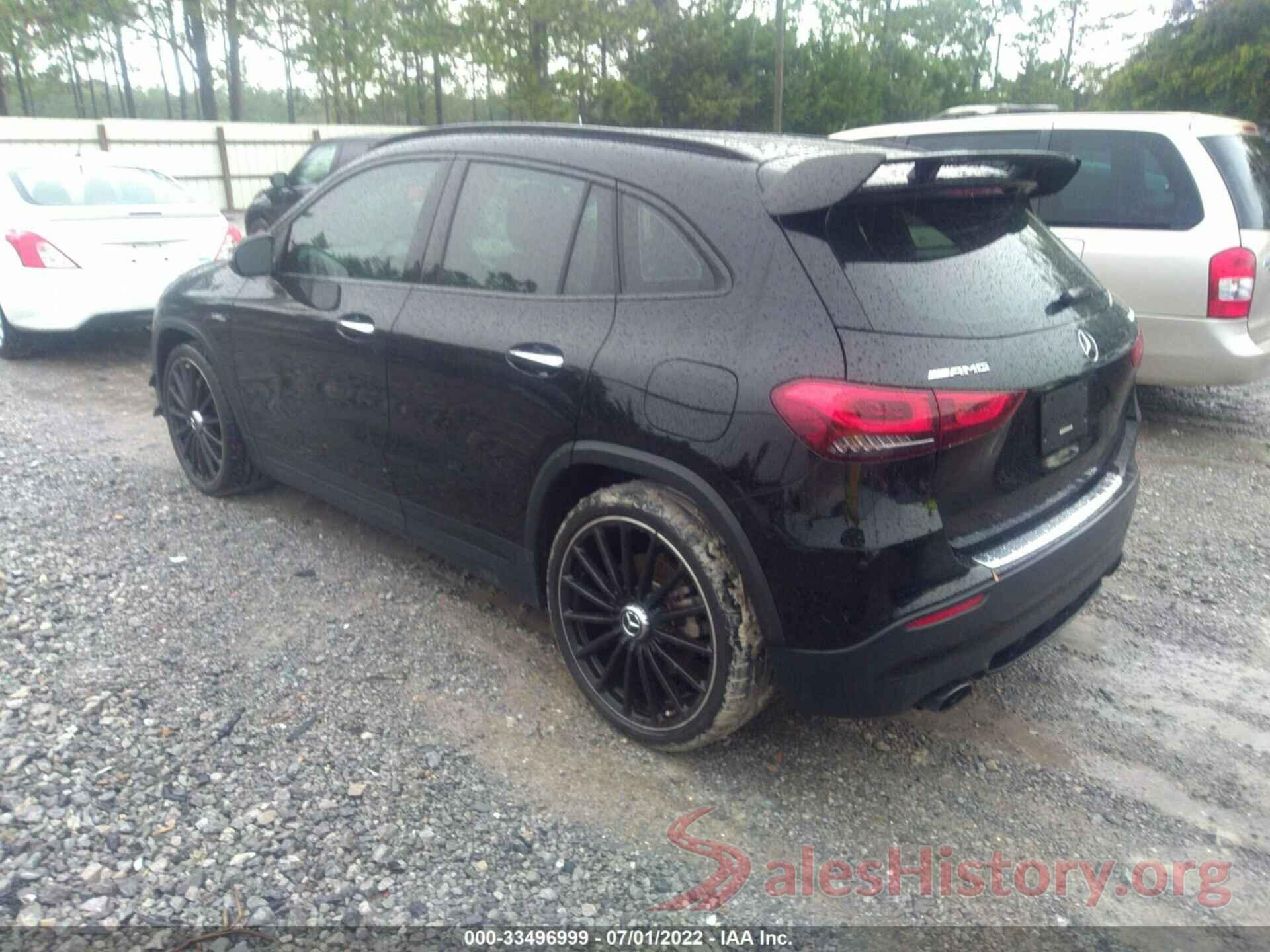 W1N4N5BB1MJ242299 2021 MERCEDES-BENZ GLA