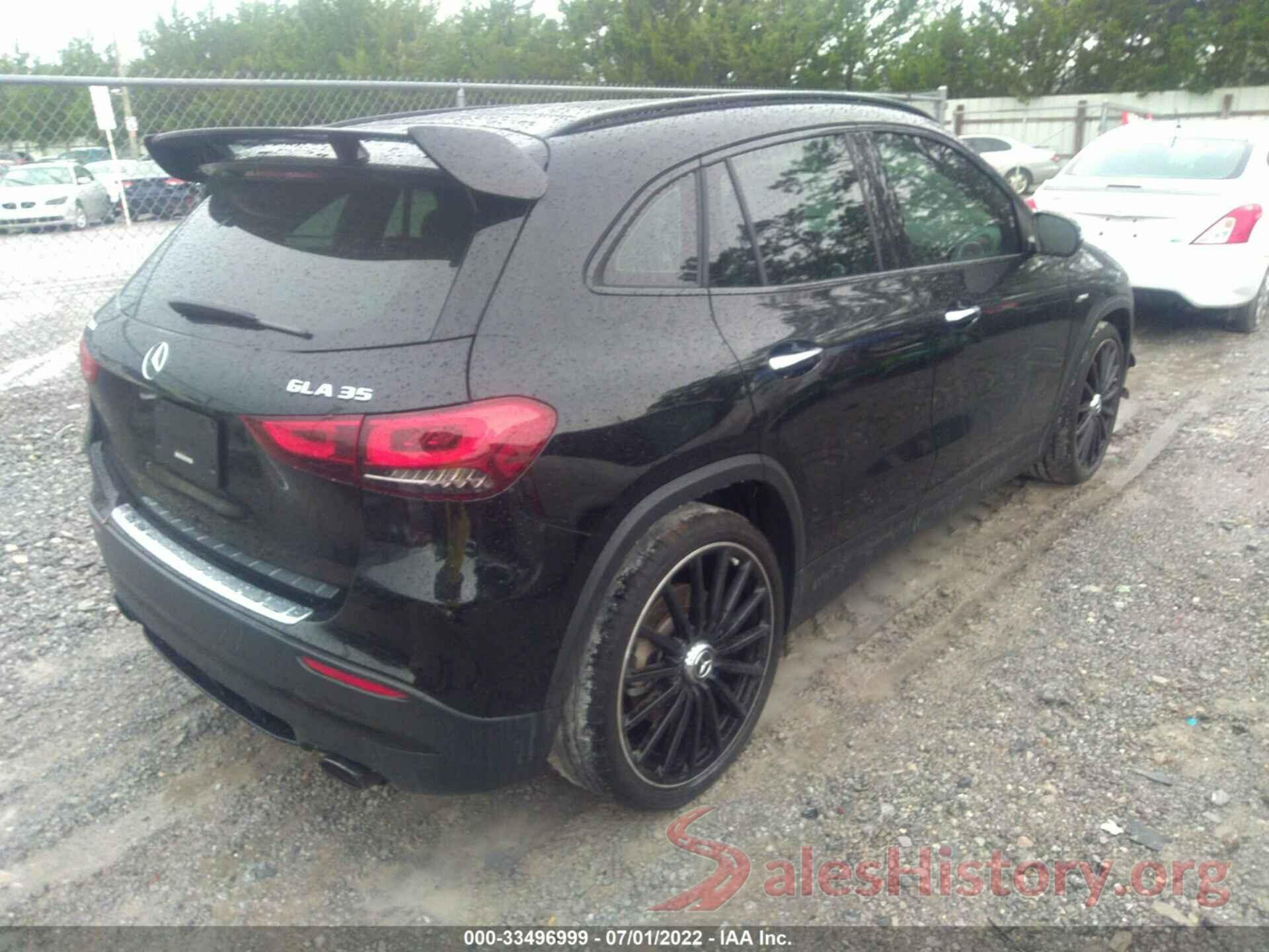 W1N4N5BB1MJ242299 2021 MERCEDES-BENZ GLA