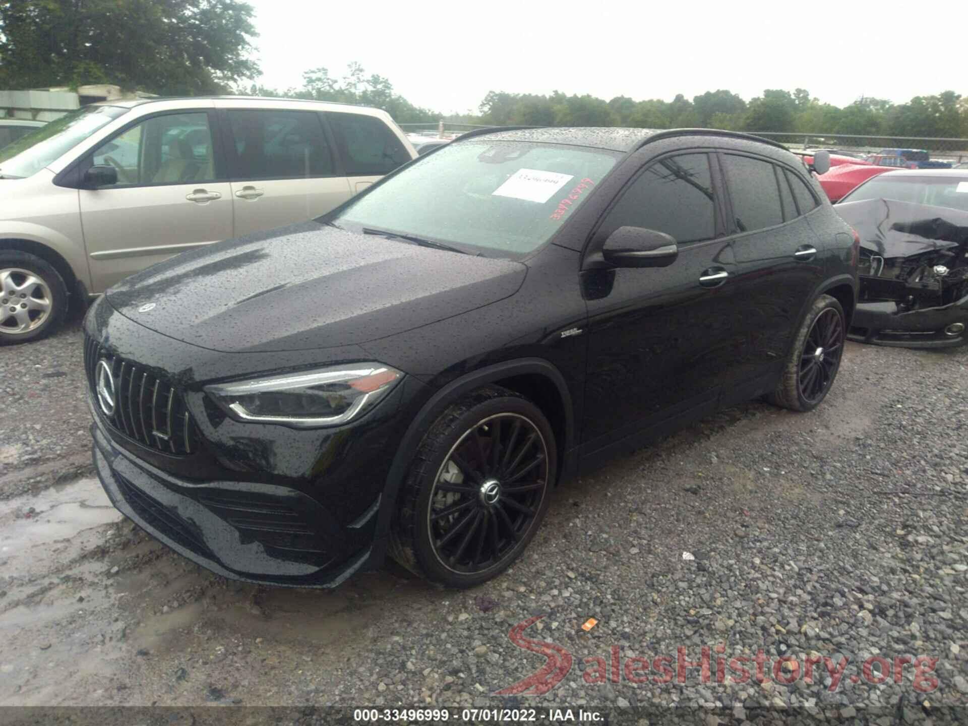 W1N4N5BB1MJ242299 2021 MERCEDES-BENZ GLA