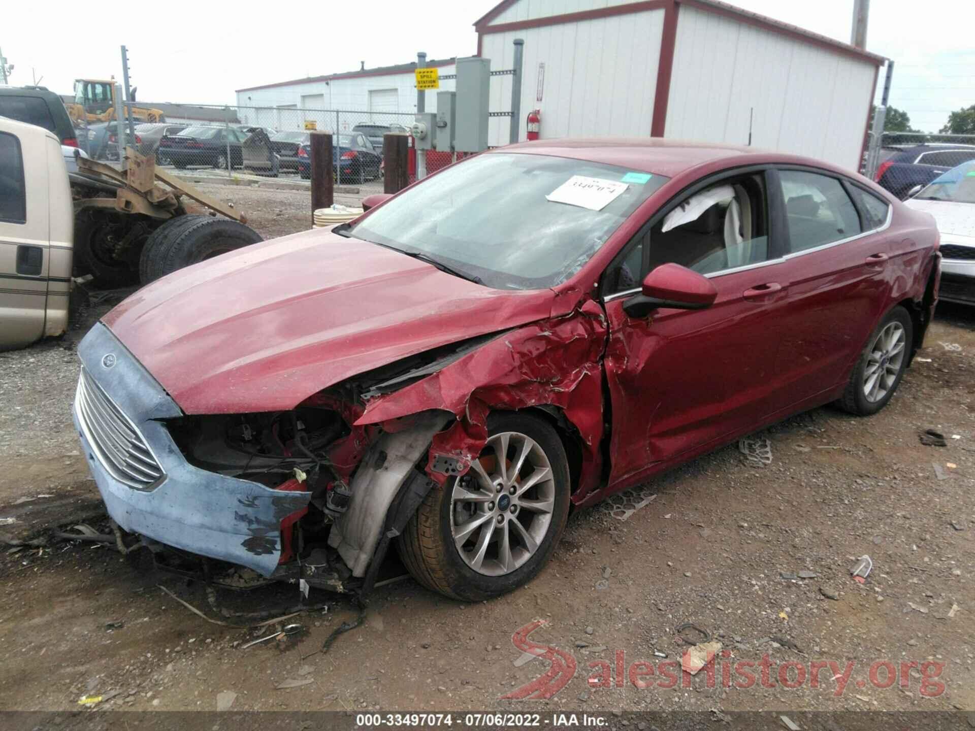 3FA6P0HDXHR411775 2017 FORD FUSION