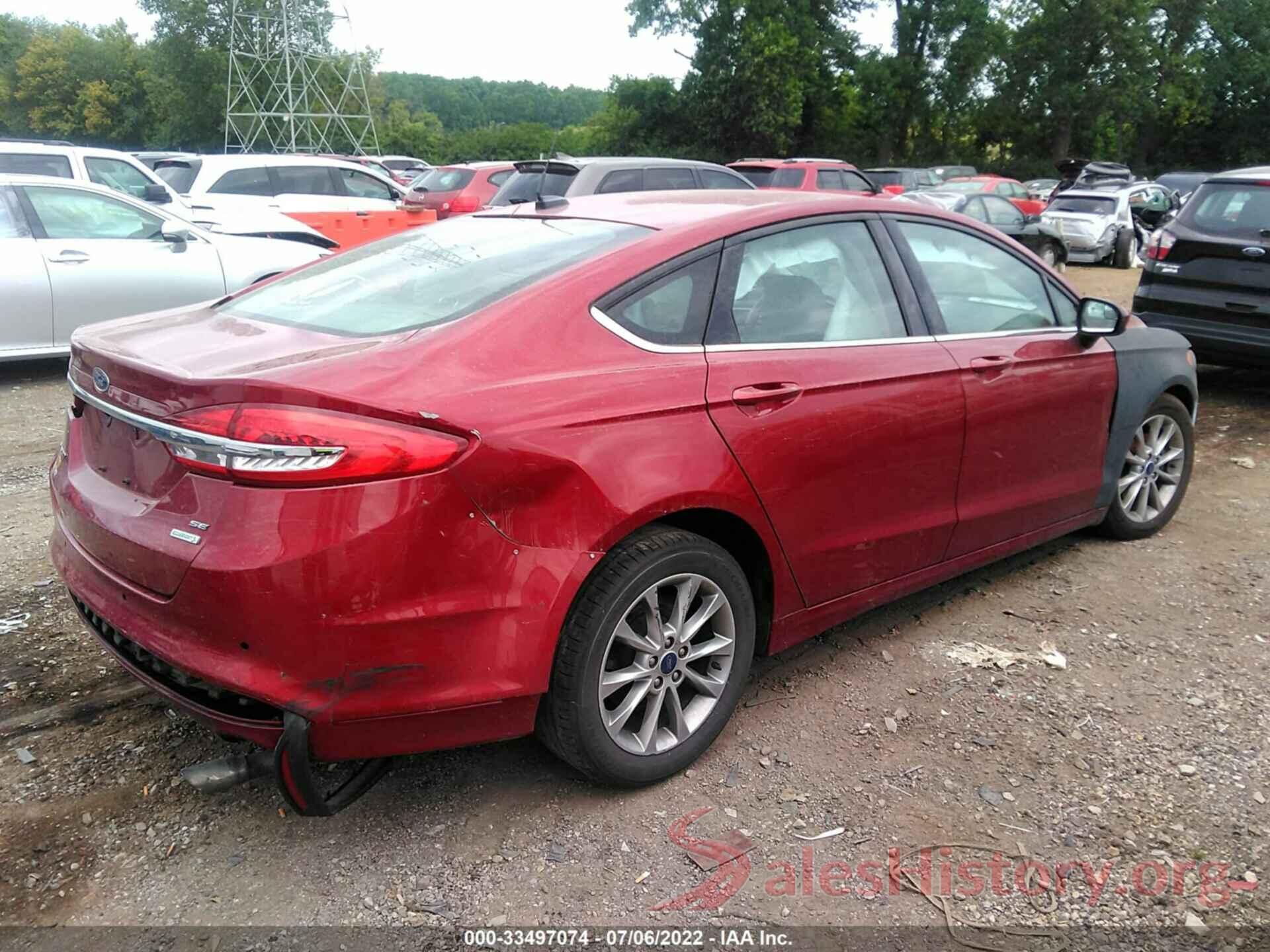 3FA6P0HDXHR411775 2017 FORD FUSION