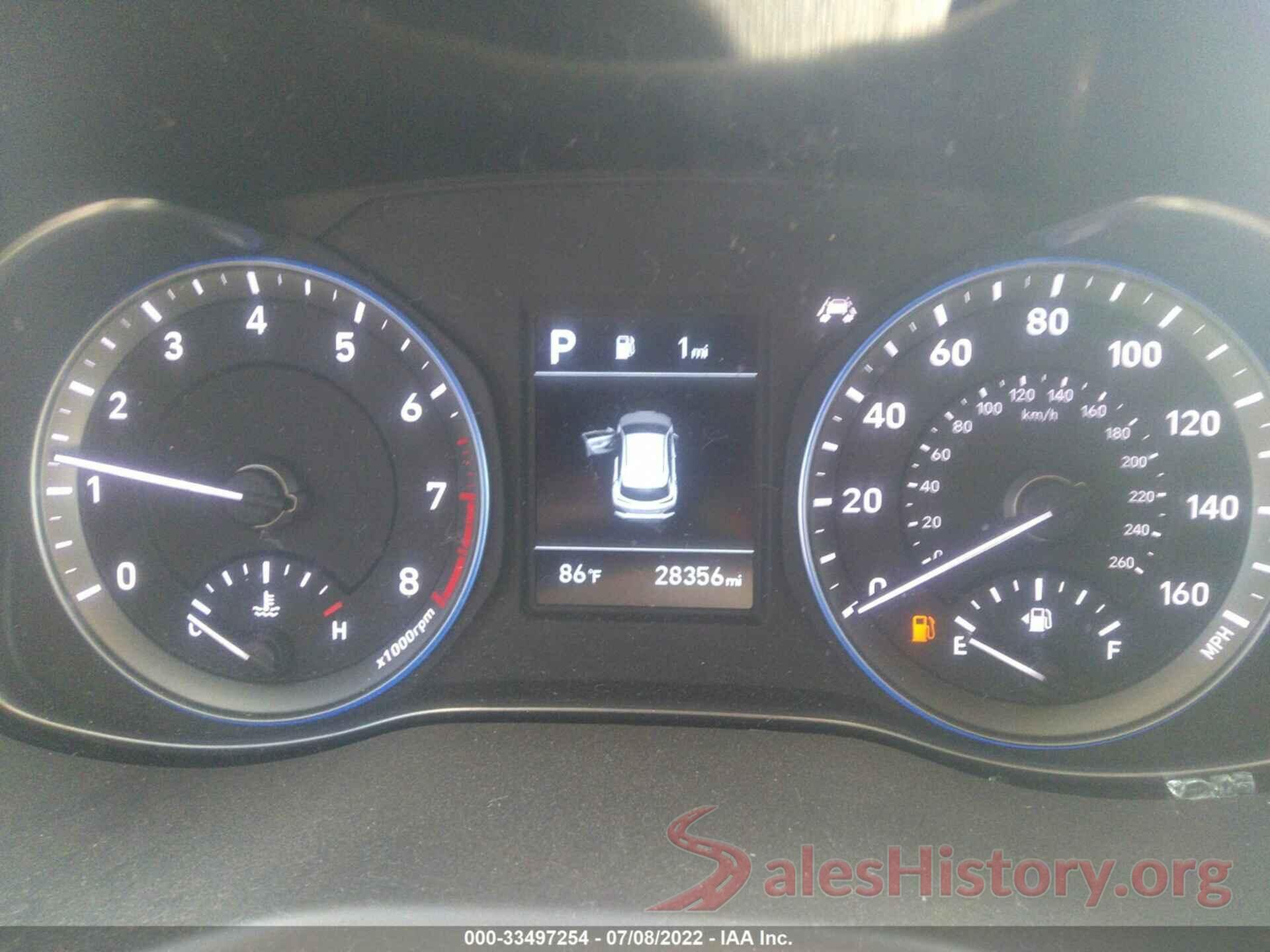 KM8K12AA0KU346582 2019 HYUNDAI KONA