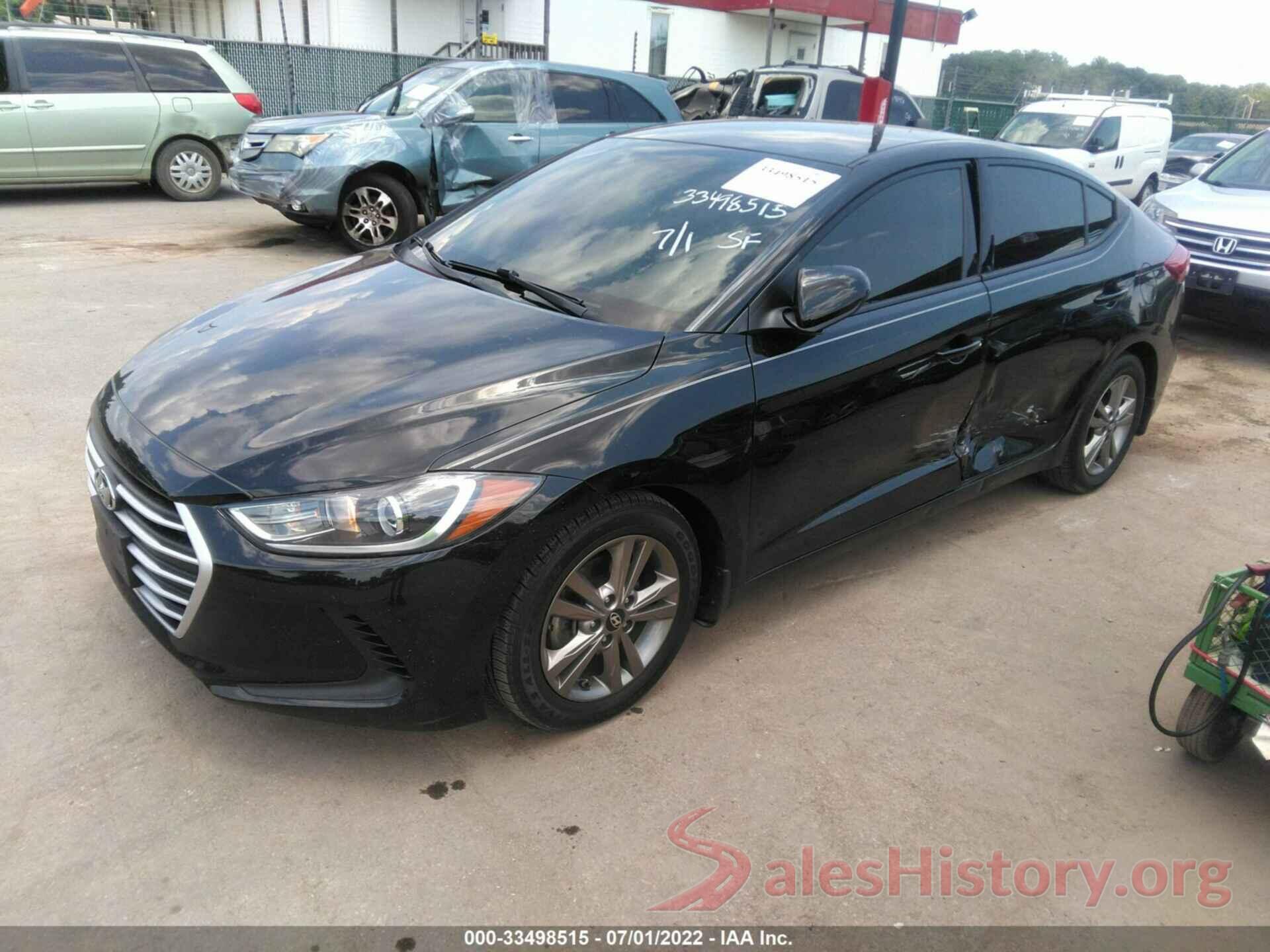 5NPD84LF6HH191469 2017 HYUNDAI ELANTRA