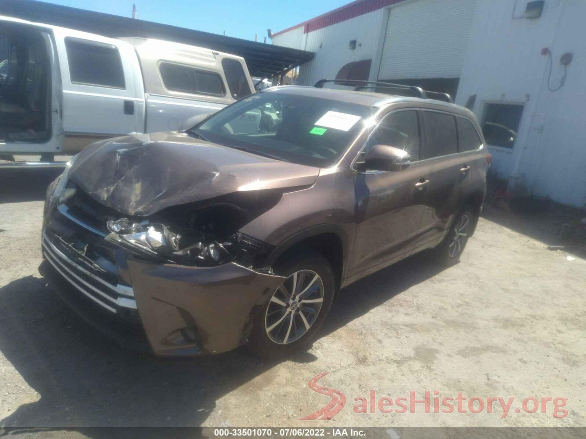 5TDJZRFH3HS462167 2017 TOYOTA HIGHLANDER