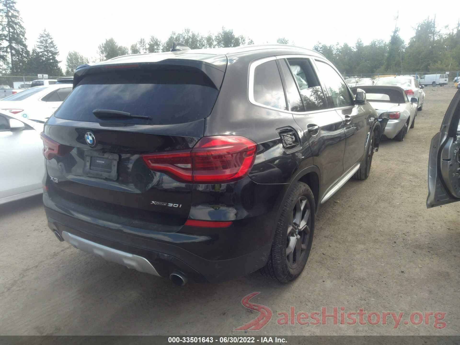 5UXTY5C03M9F66672 2021 BMW X3