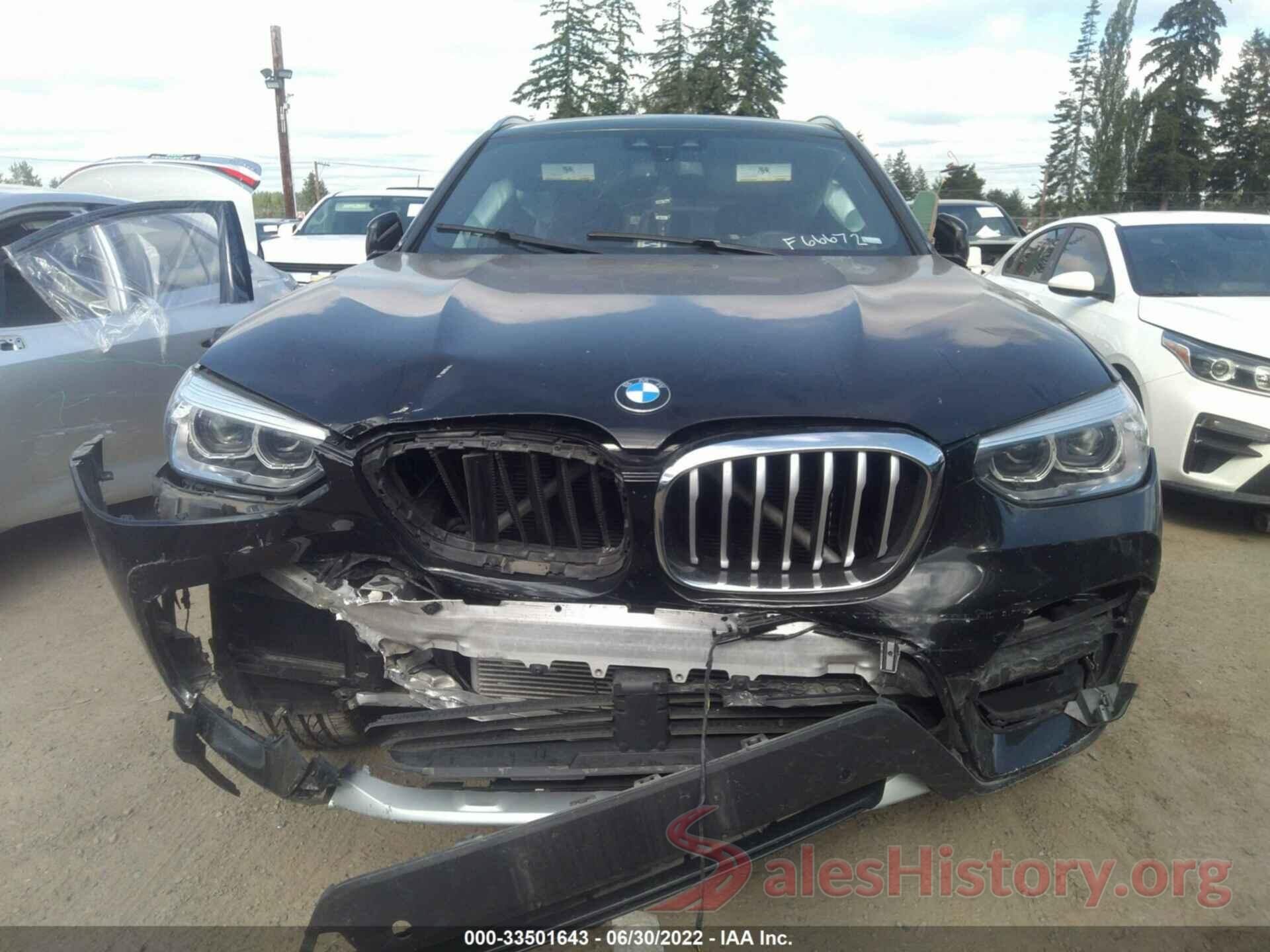 5UXTY5C03M9F66672 2021 BMW X3