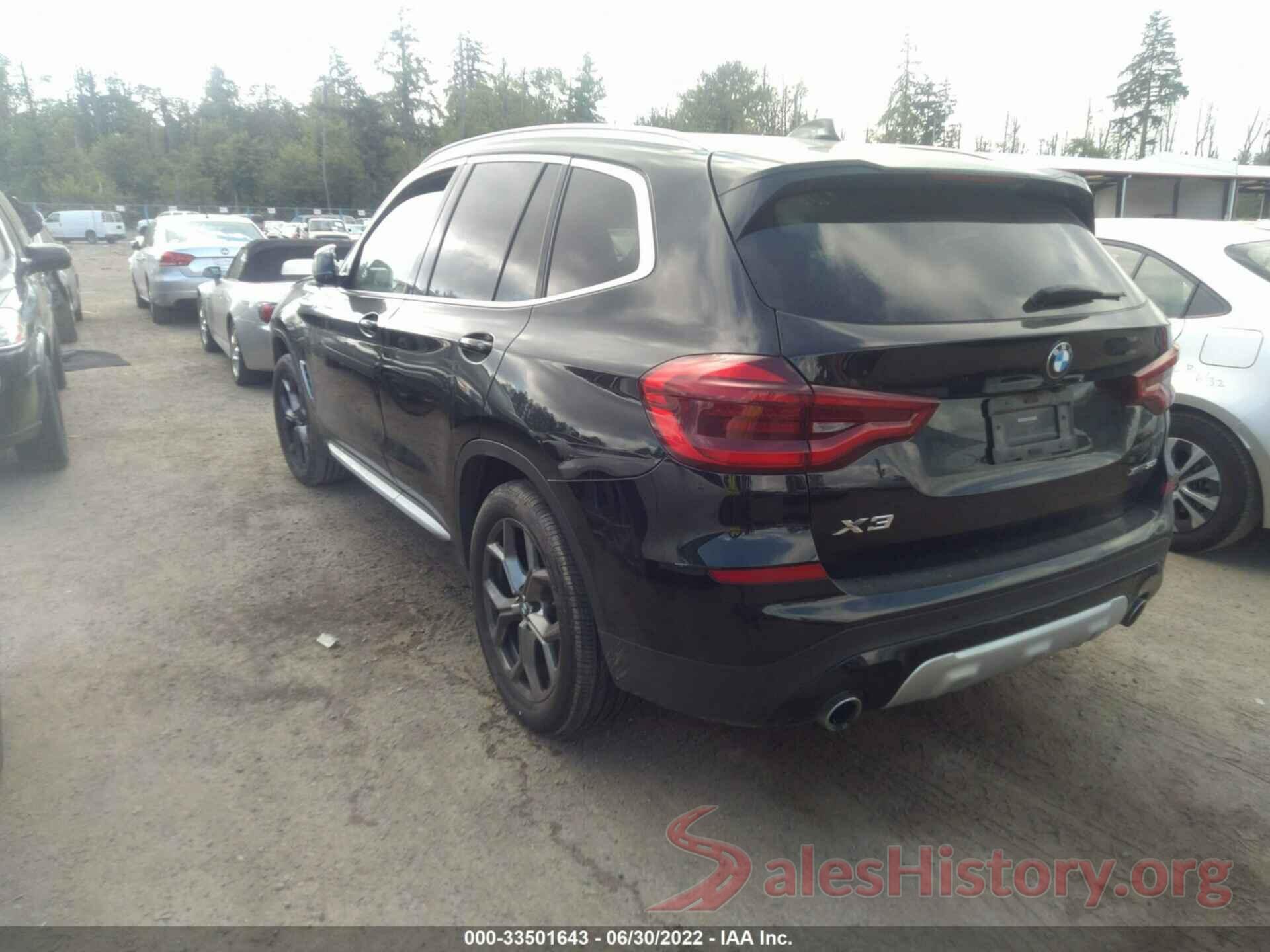 5UXTY5C03M9F66672 2021 BMW X3