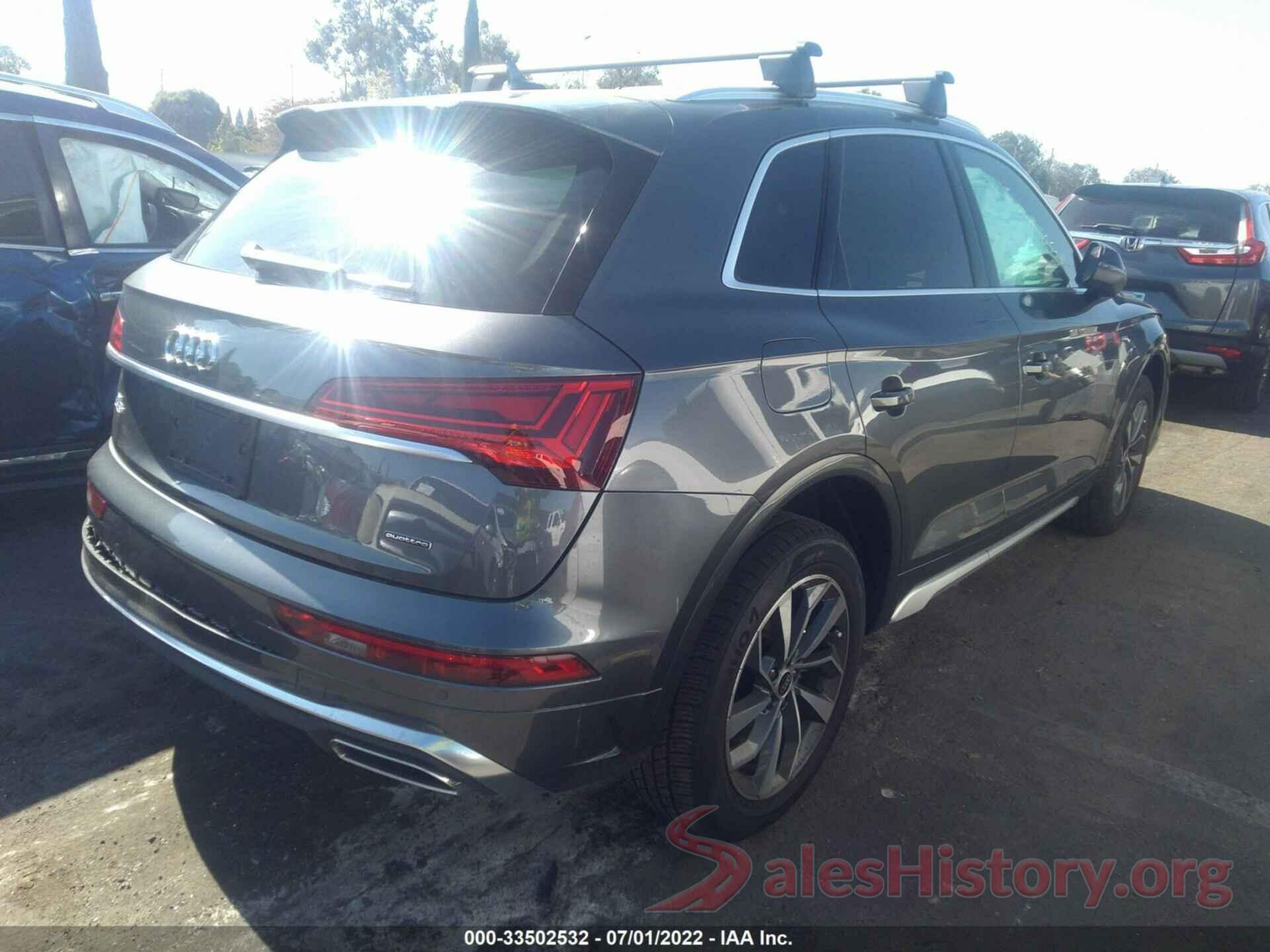 WA1EAAFY9N2098392 2022 AUDI Q5