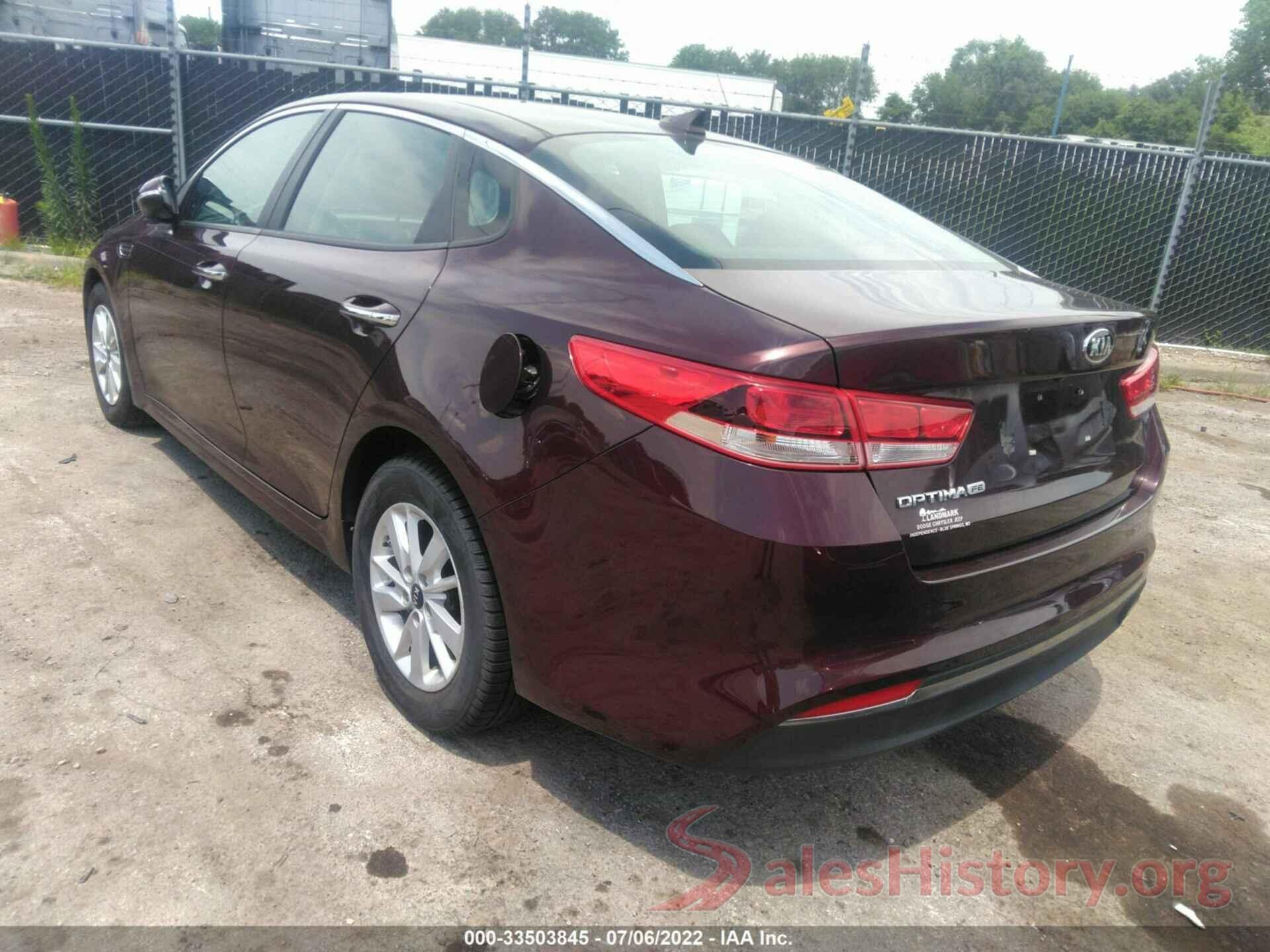 5XXGT4L37HG155660 2017 KIA OPTIMA