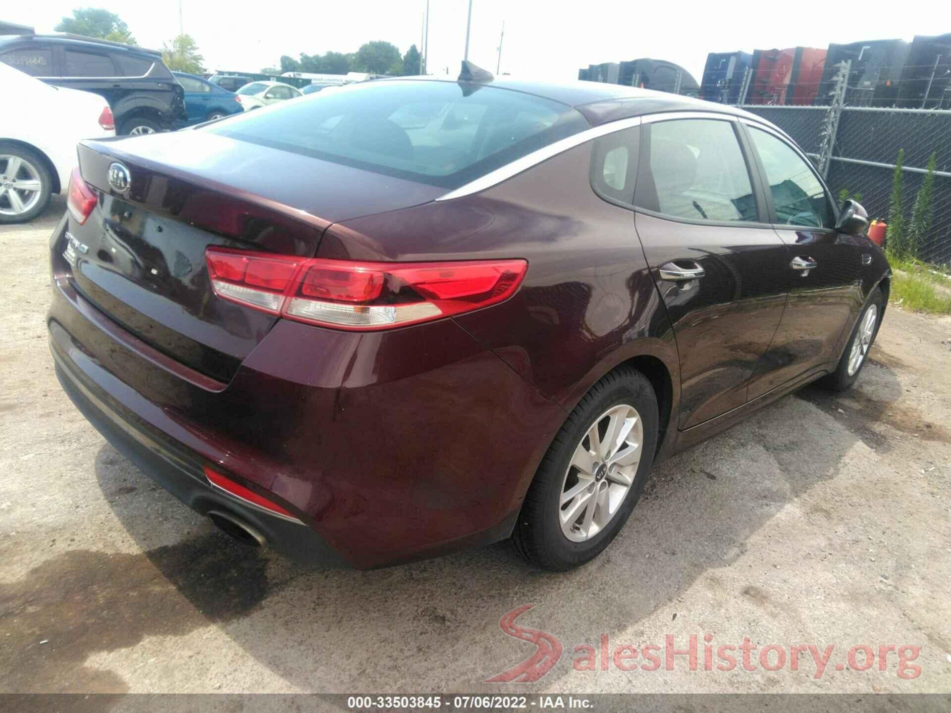 5XXGT4L37HG155660 2017 KIA OPTIMA