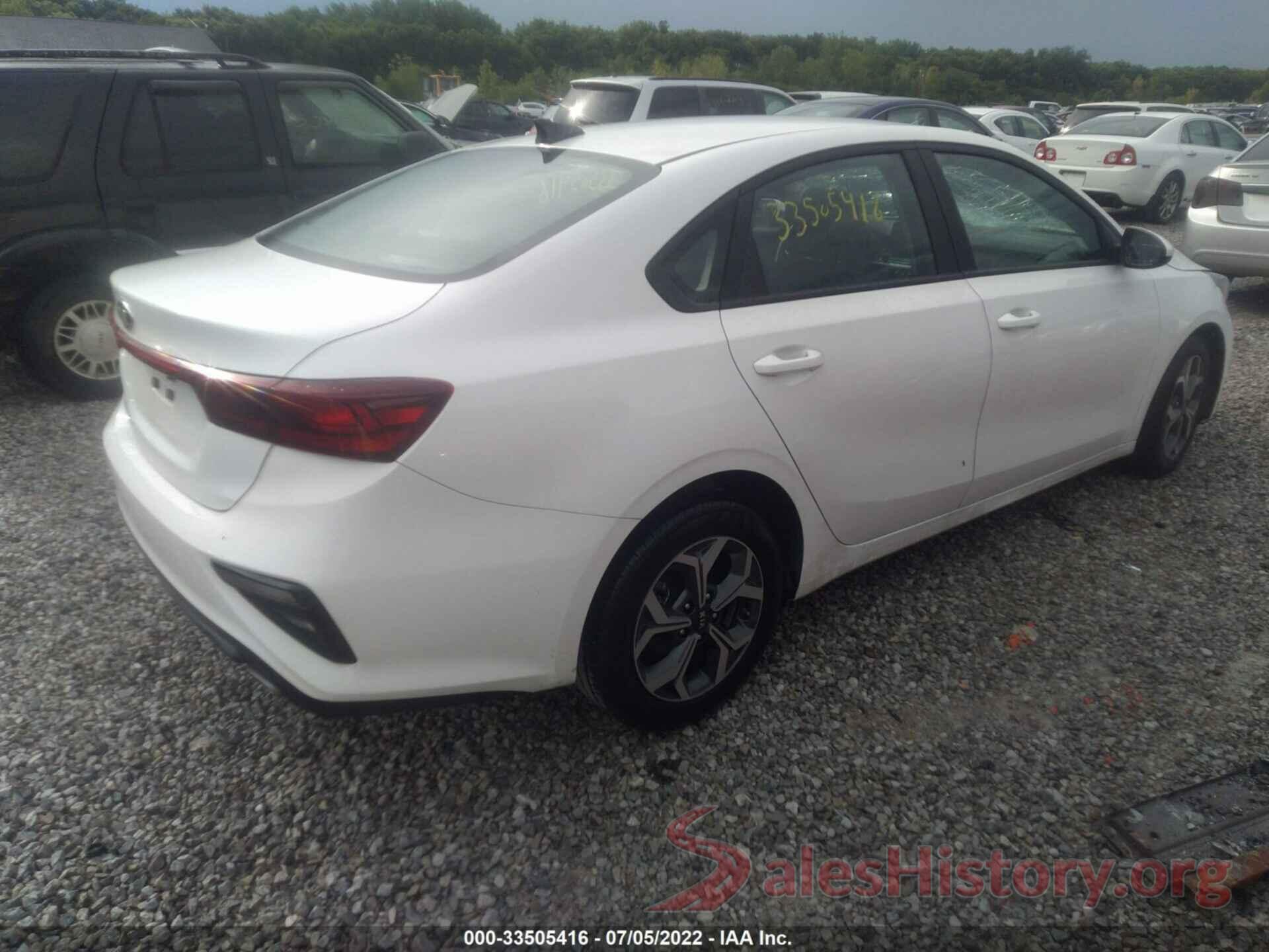 3KPF24AD0ME400795 2021 KIA FORTE