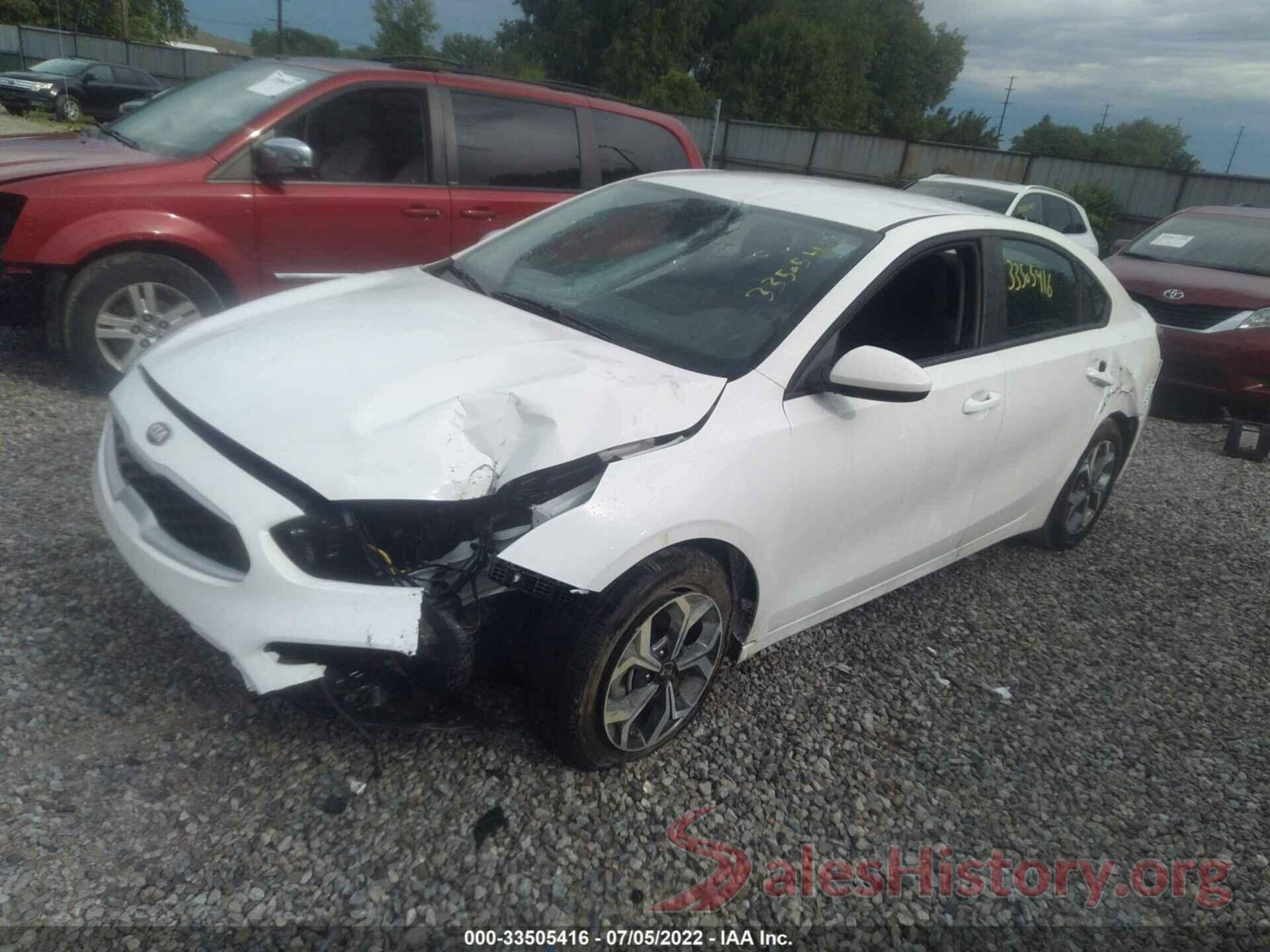 3KPF24AD0ME400795 2021 KIA FORTE