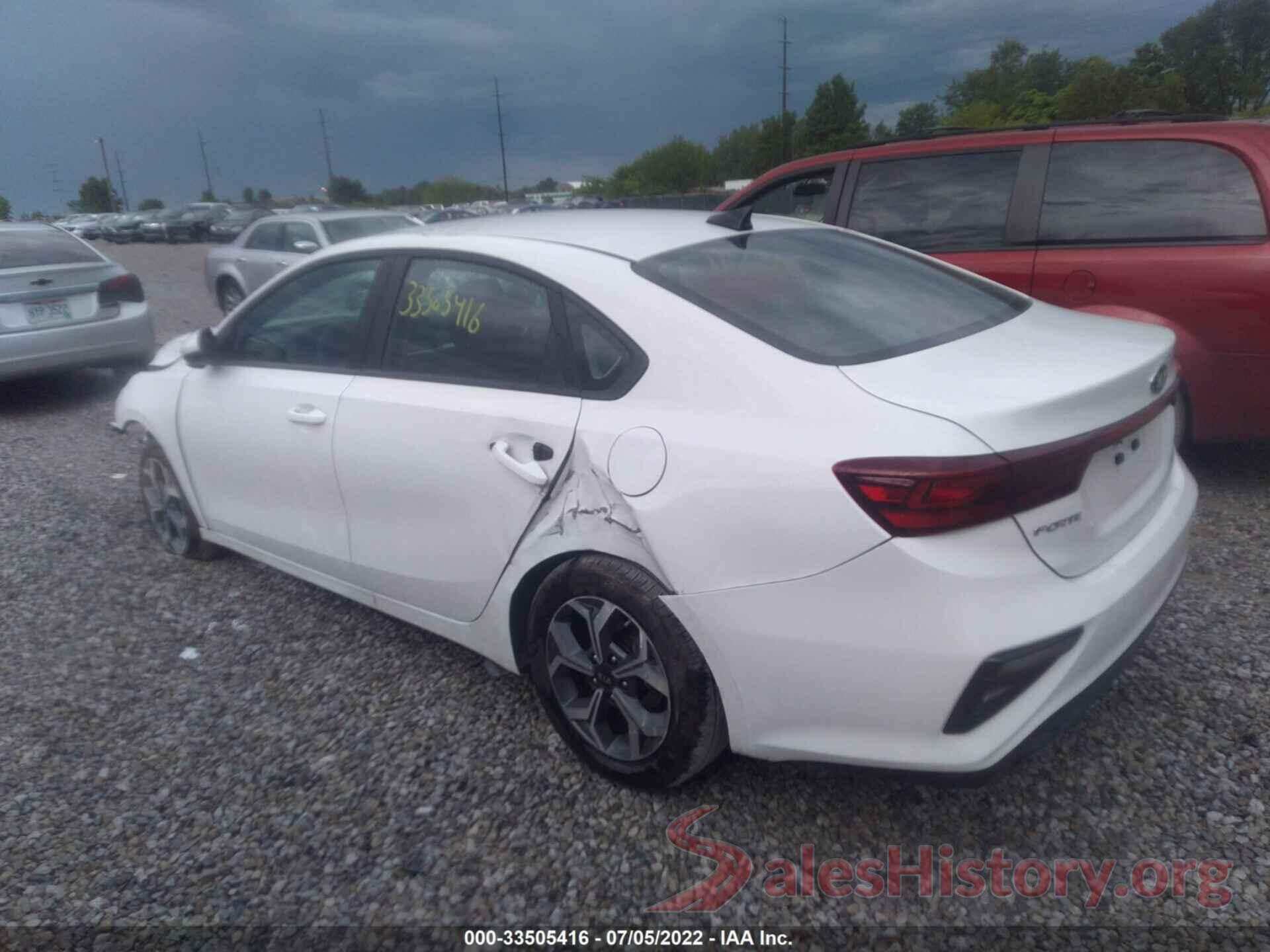 3KPF24AD0ME400795 2021 KIA FORTE