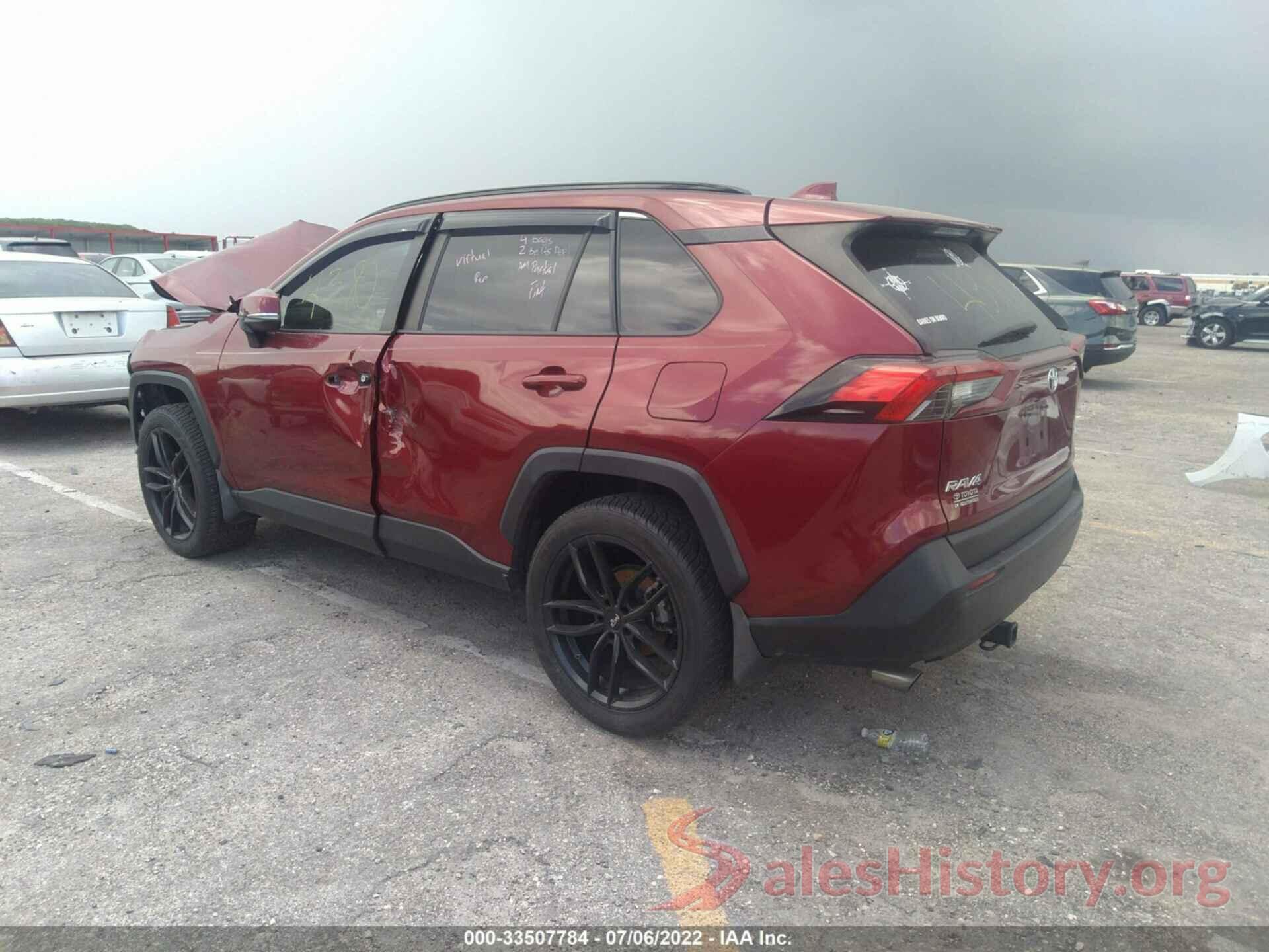 2T3K1RFV5KW004380 2019 TOYOTA RAV4