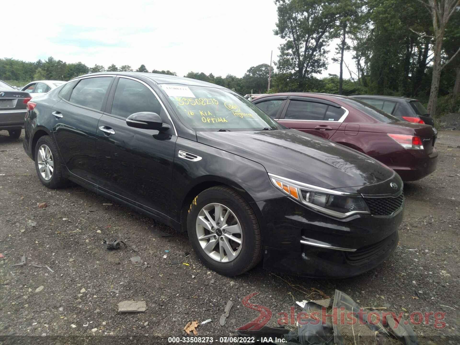 5XXGT4L39GG100450 2016 KIA OPTIMA