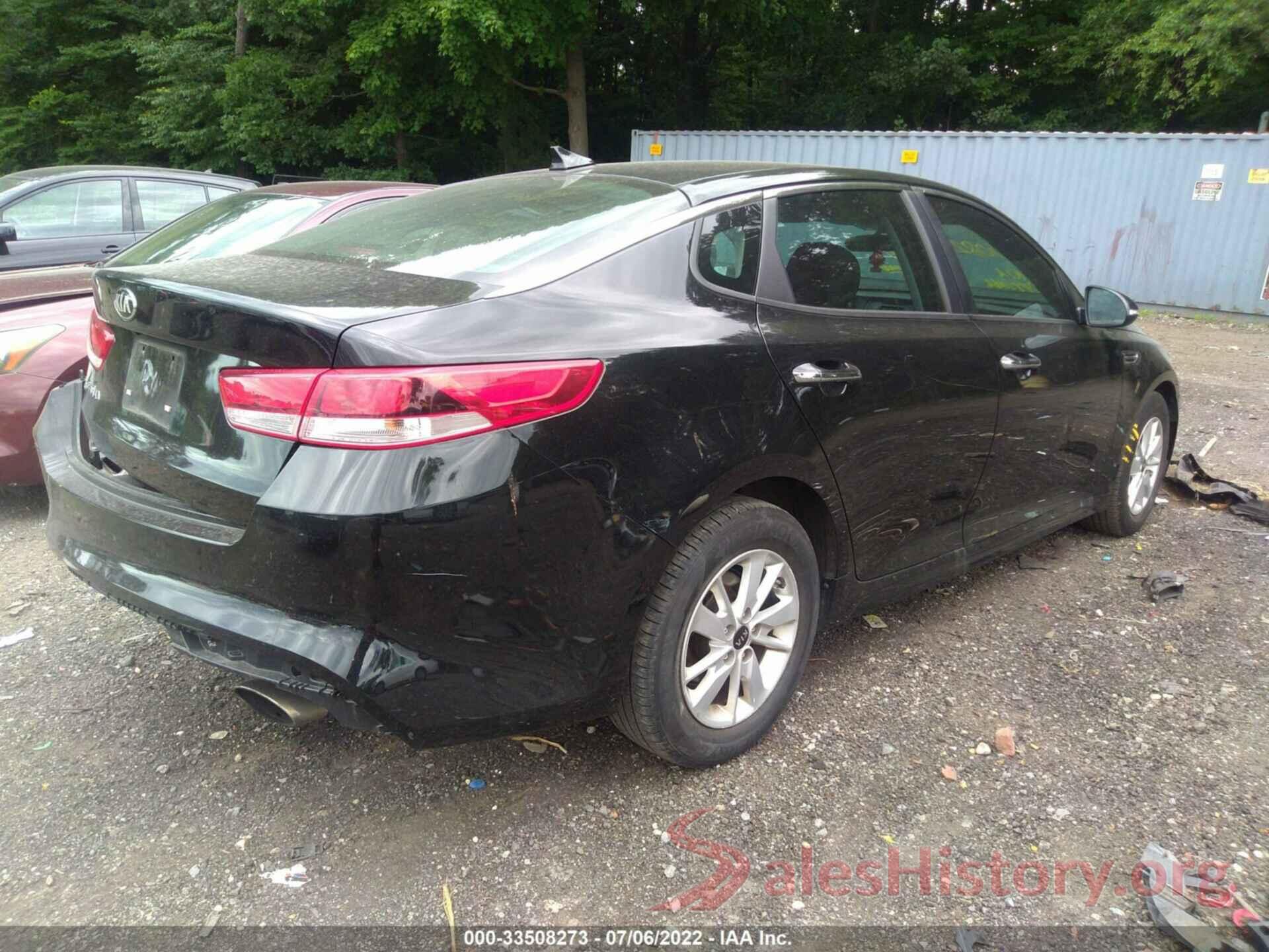 5XXGT4L39GG100450 2016 KIA OPTIMA