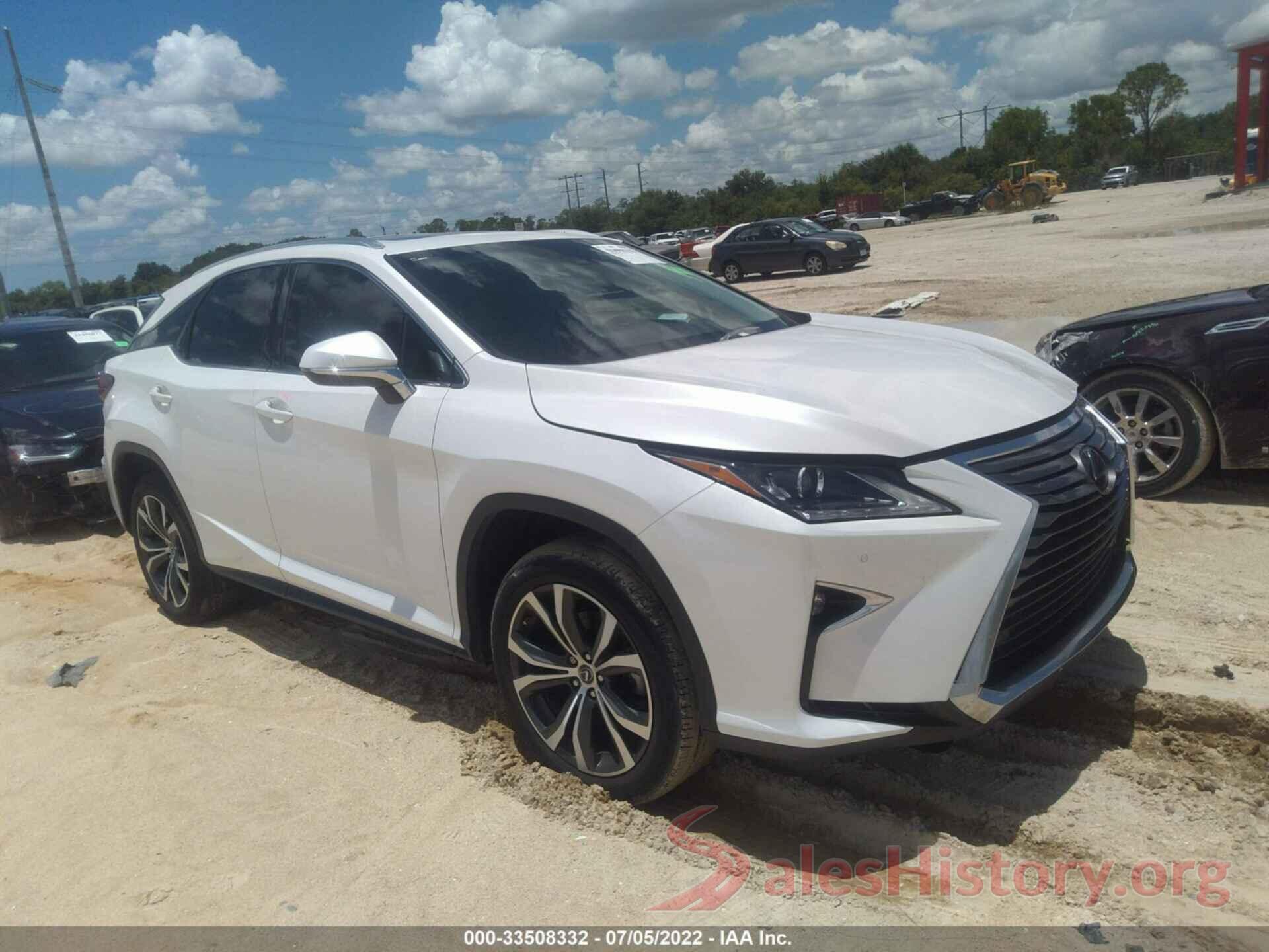 2T2ZZMCA4JC116880 2018 LEXUS RX