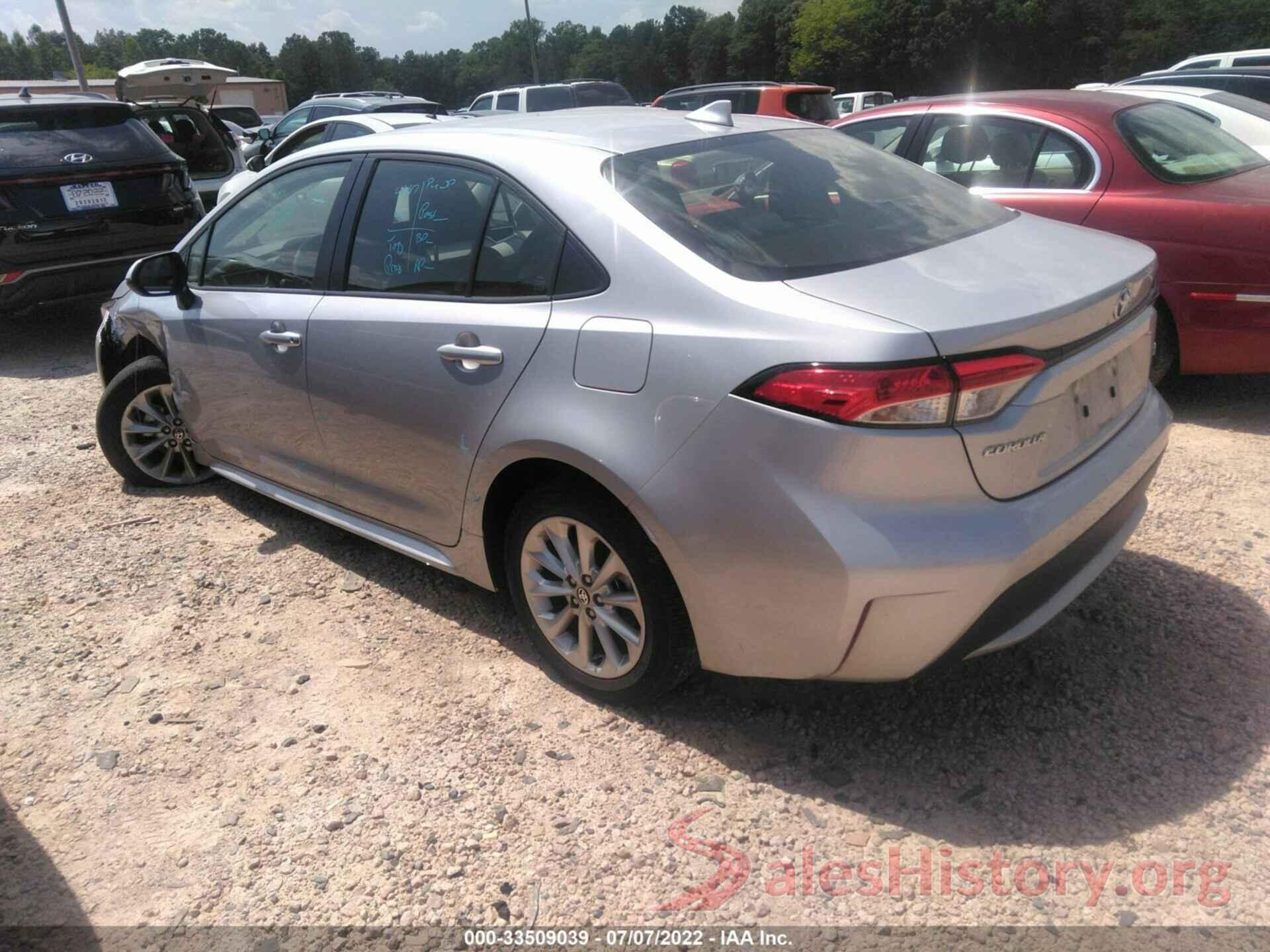 JTDVPMAE0MJ130508 2021 TOYOTA COROLLA