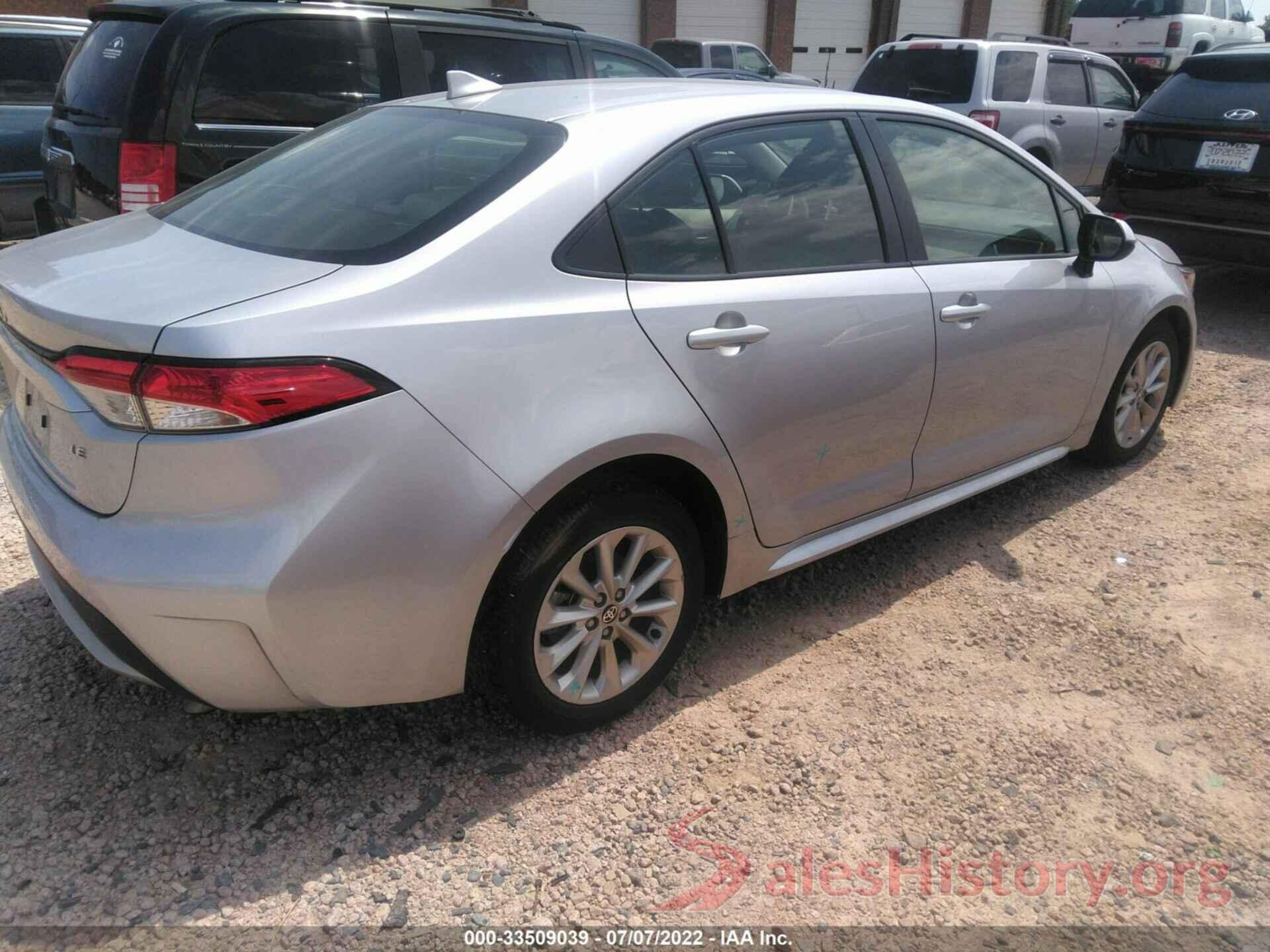 JTDVPMAE0MJ130508 2021 TOYOTA COROLLA