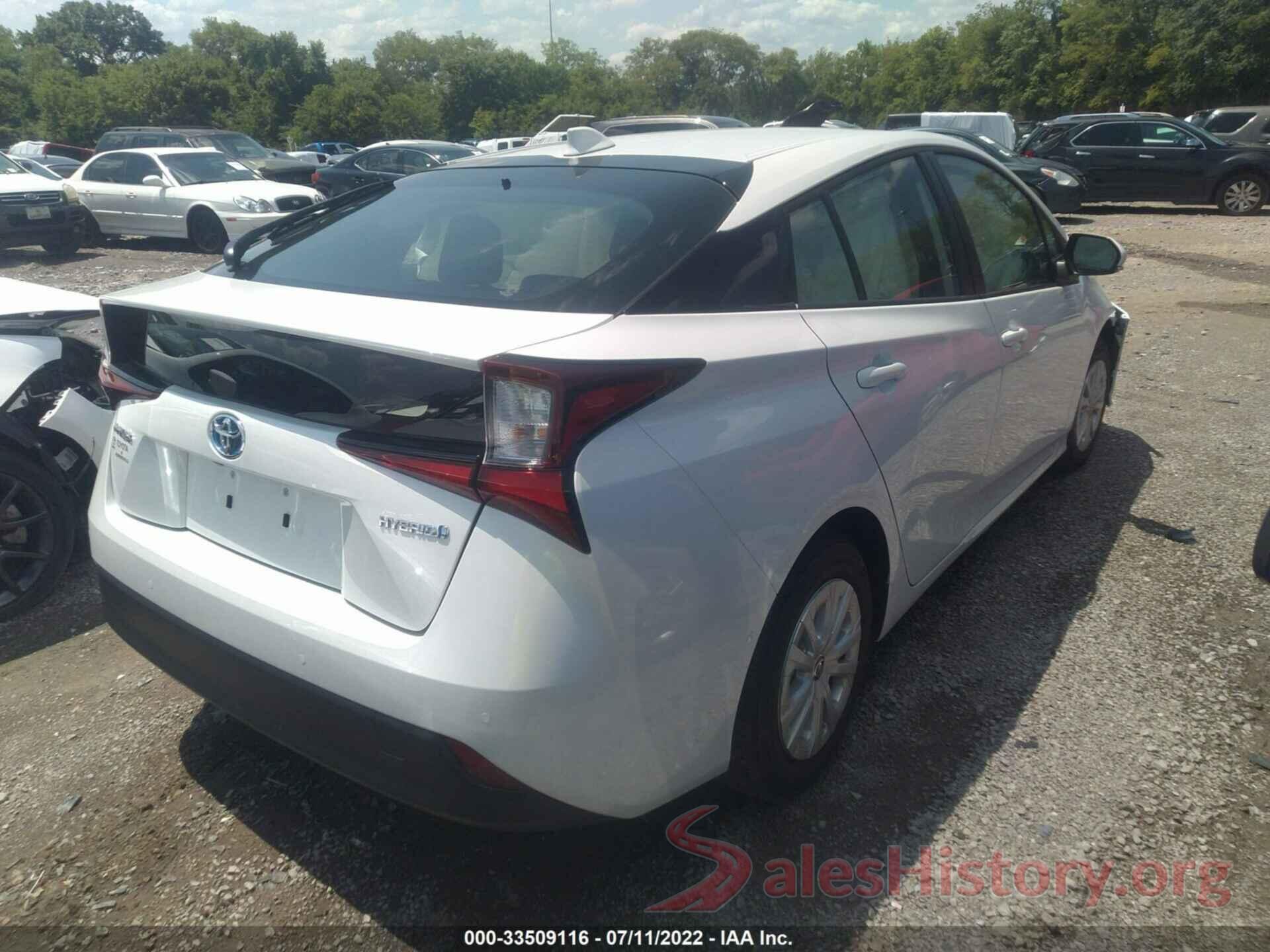 JTDKAMFU9N3171777 2022 TOYOTA PRIUS