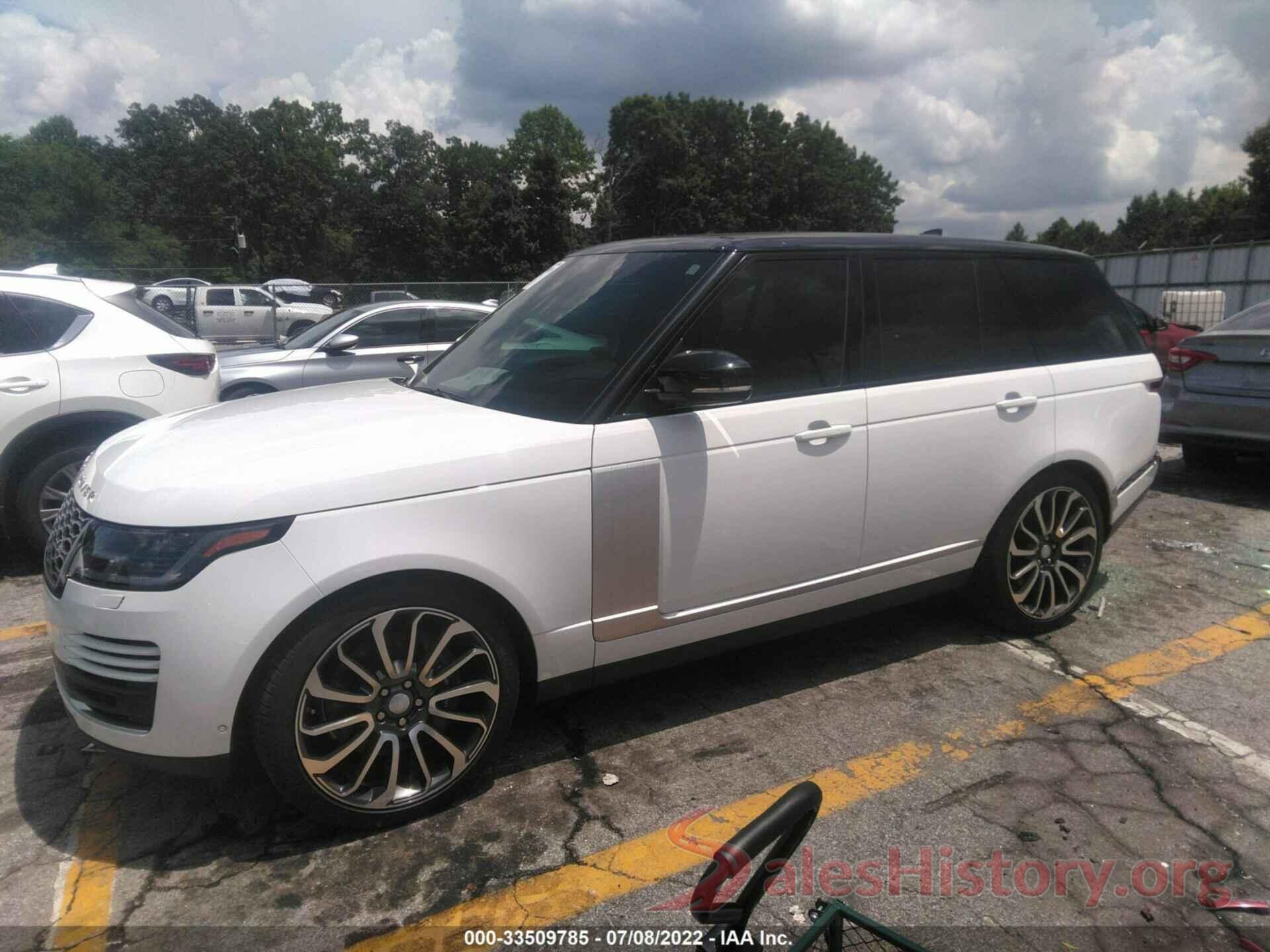 SALGS2SV5KA567422 2019 LAND ROVER RANGE ROVER