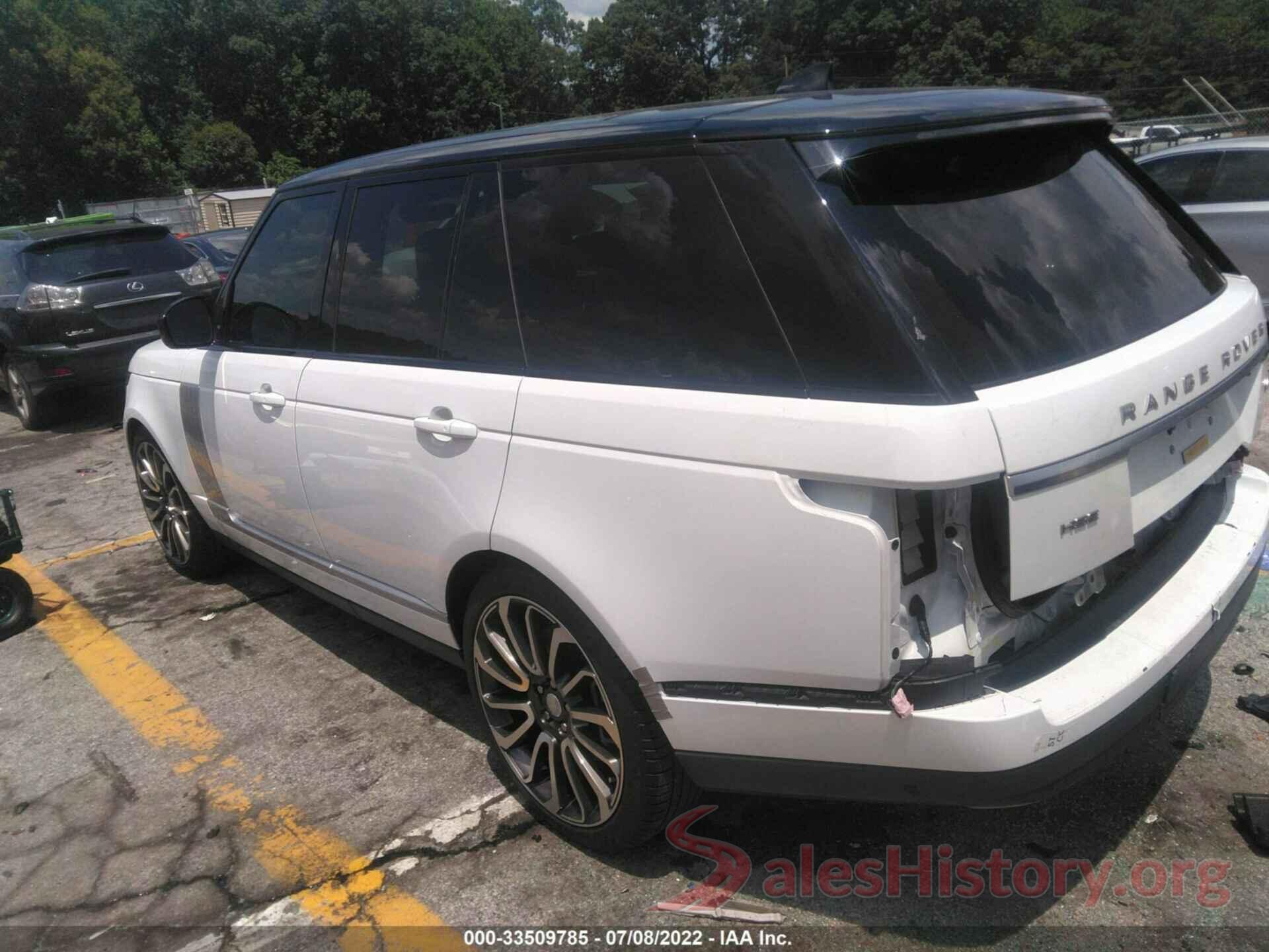 SALGS2SV5KA567422 2019 LAND ROVER RANGE ROVER