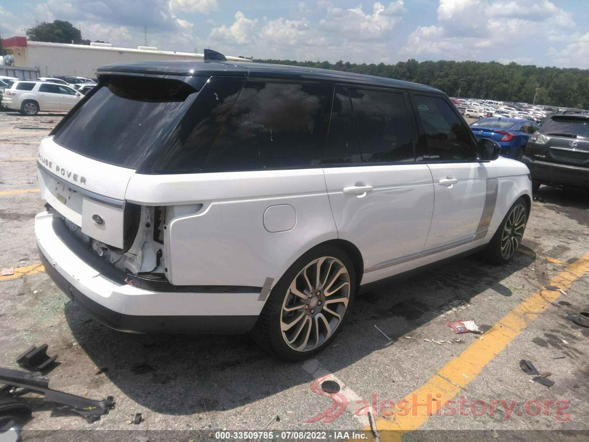 SALGS2SV5KA567422 2019 LAND ROVER RANGE ROVER