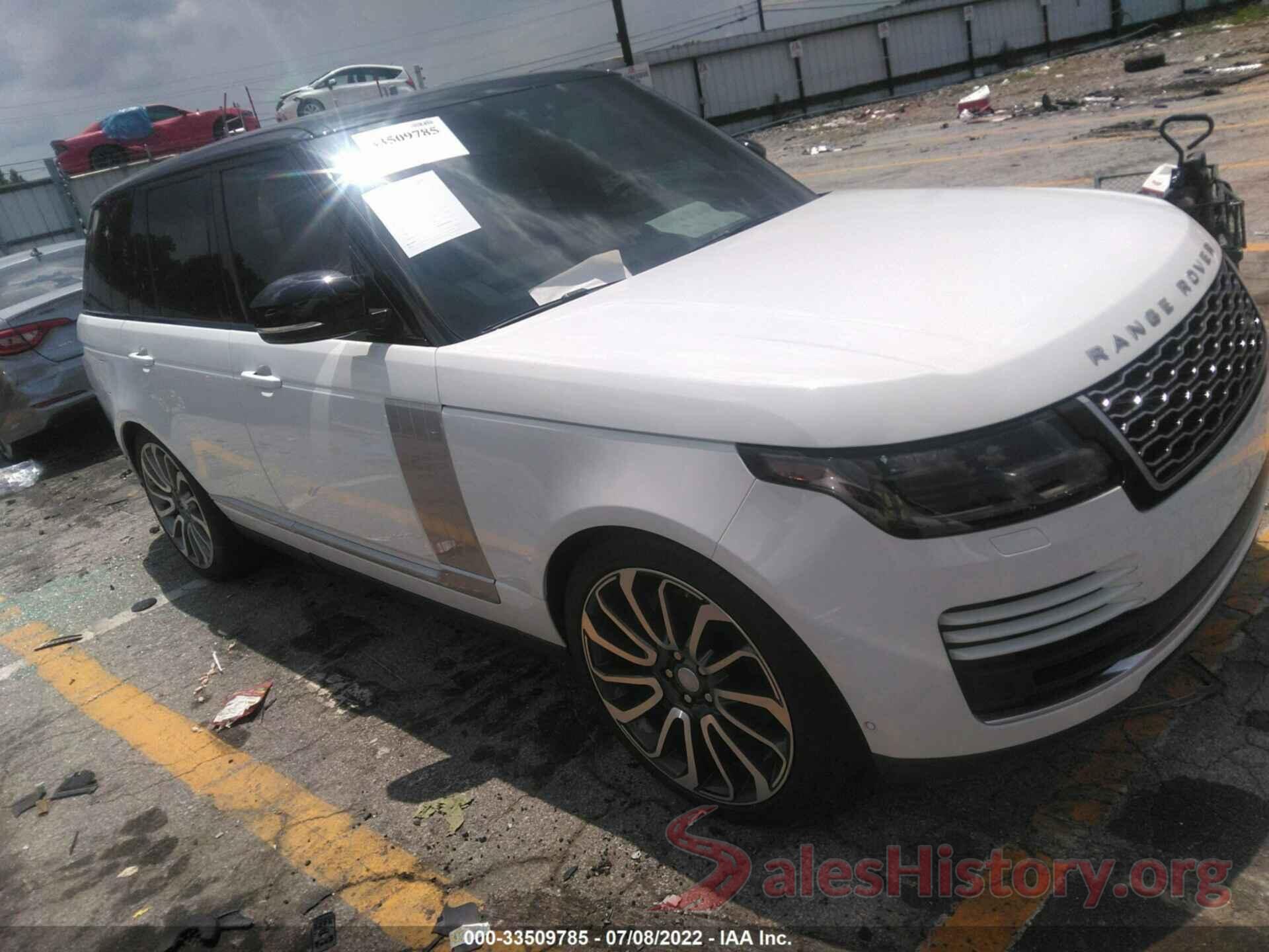 SALGS2SV5KA567422 2019 LAND ROVER RANGE ROVER