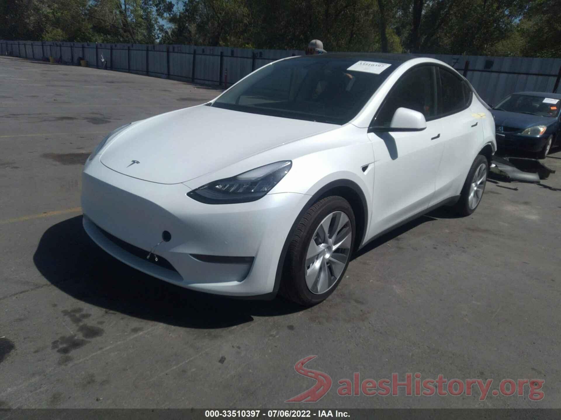 5YJYGDEE3MF294222 2021 TESLA MODEL Y