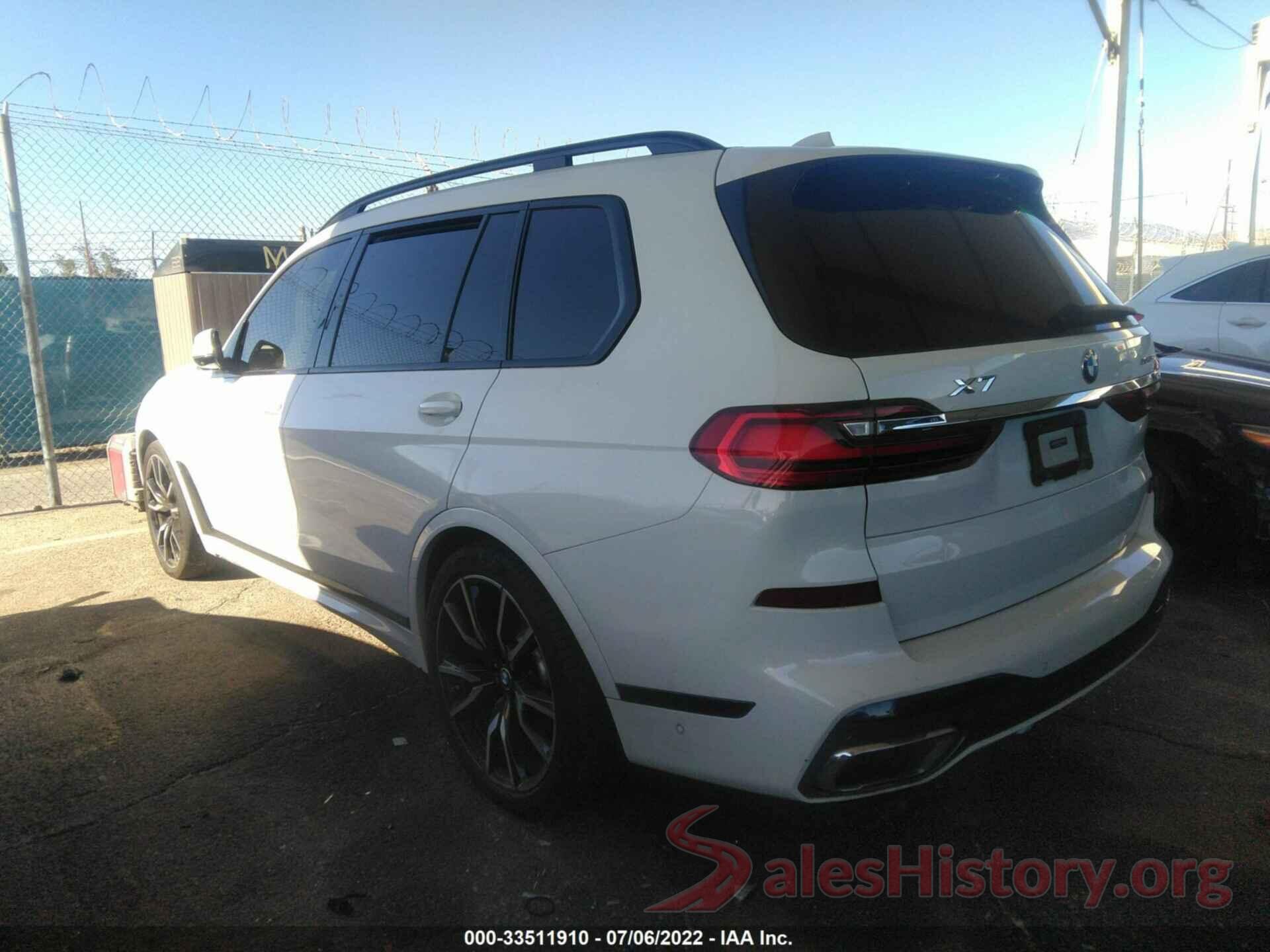 5UXCX4C50KLS38020 2019 BMW X7