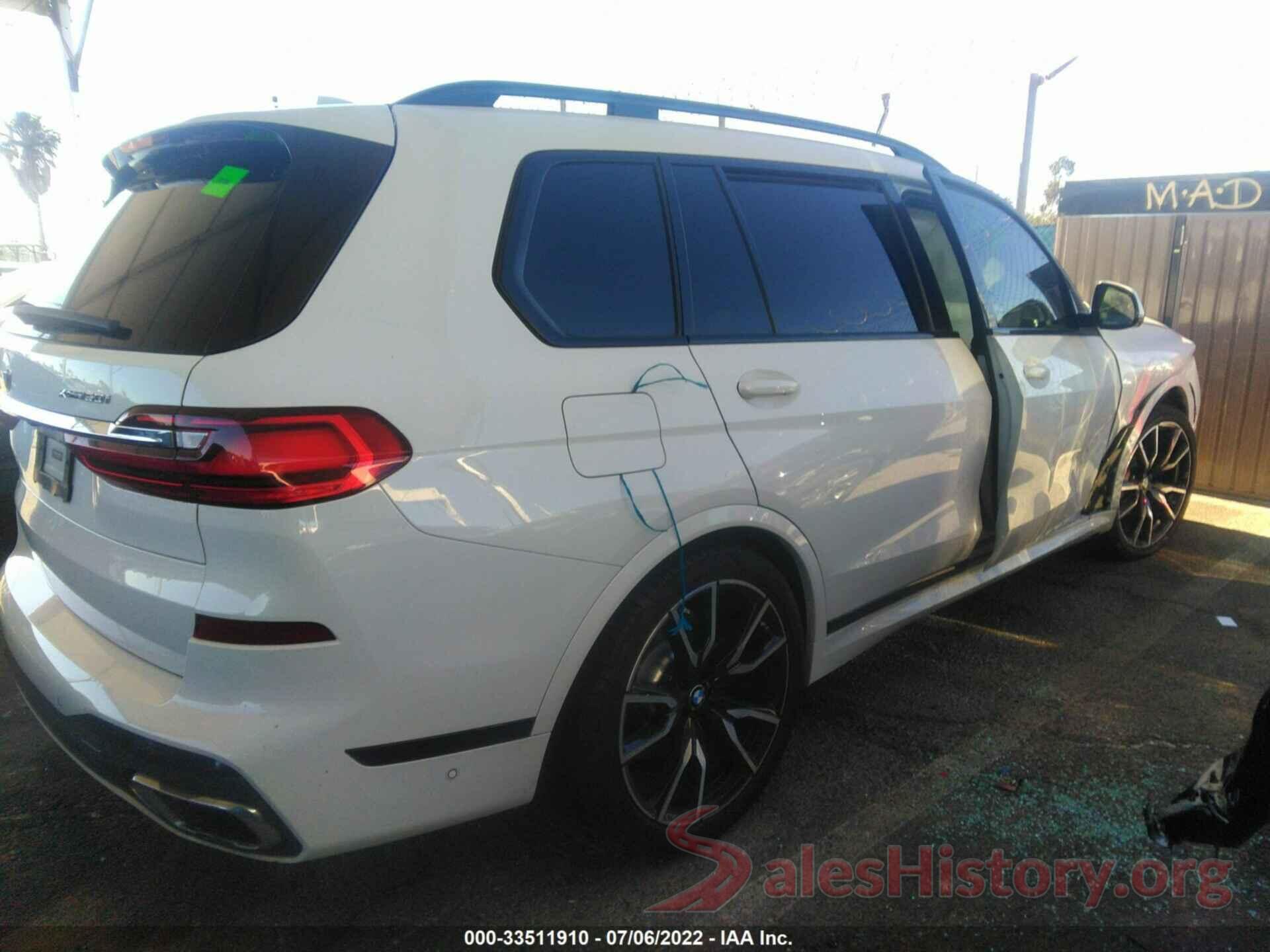 5UXCX4C50KLS38020 2019 BMW X7