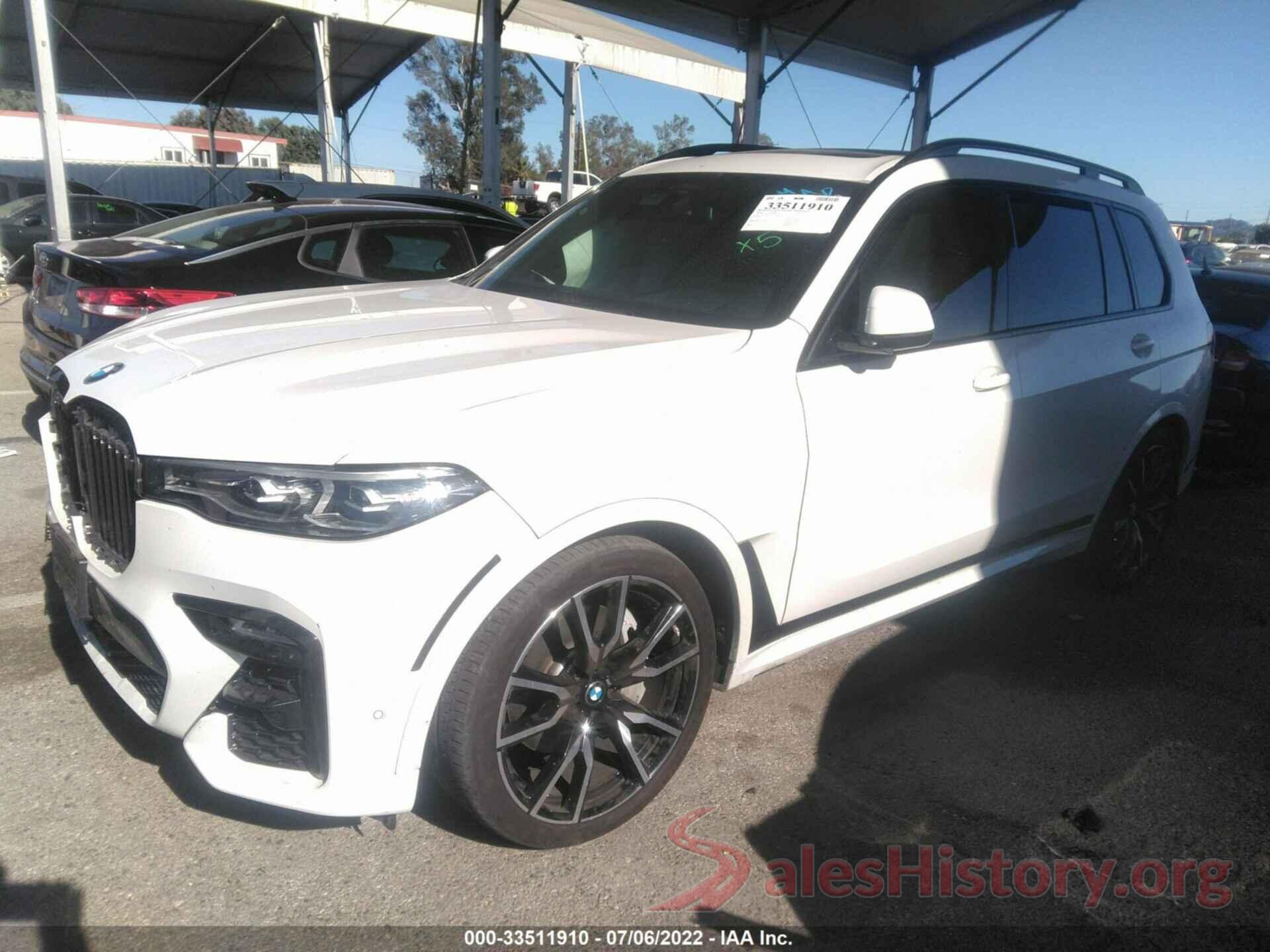 5UXCX4C50KLS38020 2019 BMW X7