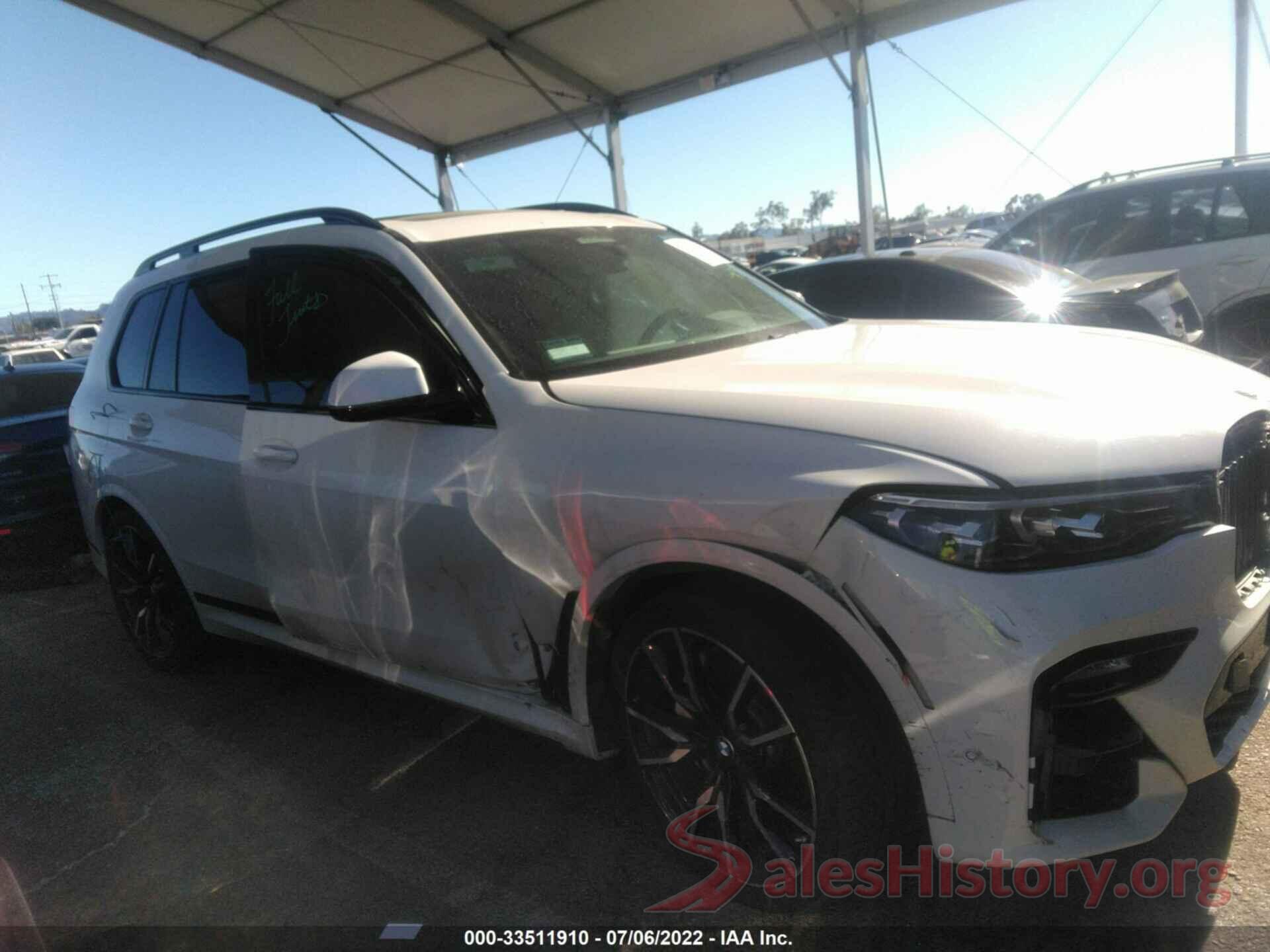 5UXCX4C50KLS38020 2019 BMW X7