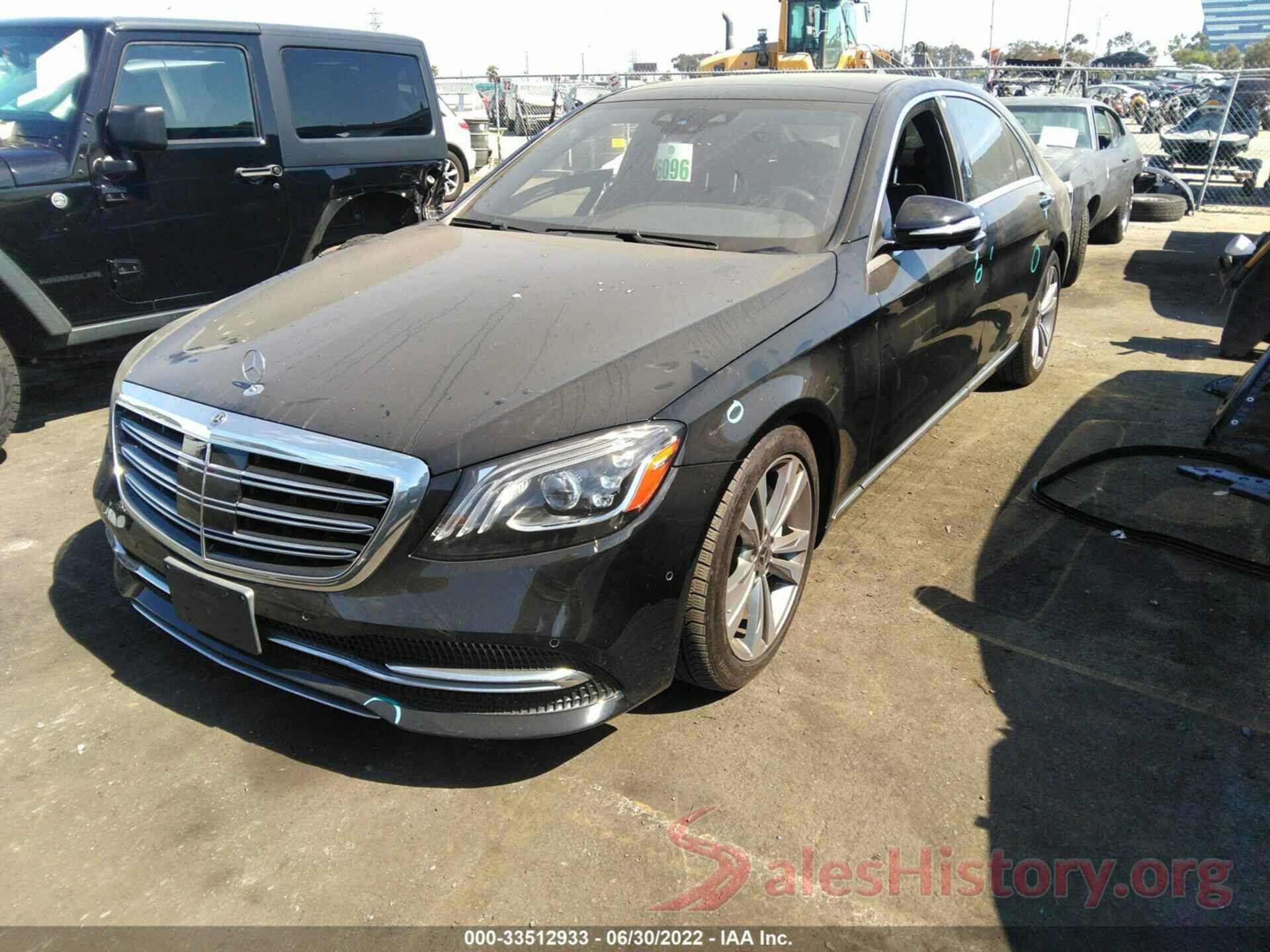 WDDUG6GB9LA508186 2020 MERCEDES-BENZ S-CLASS