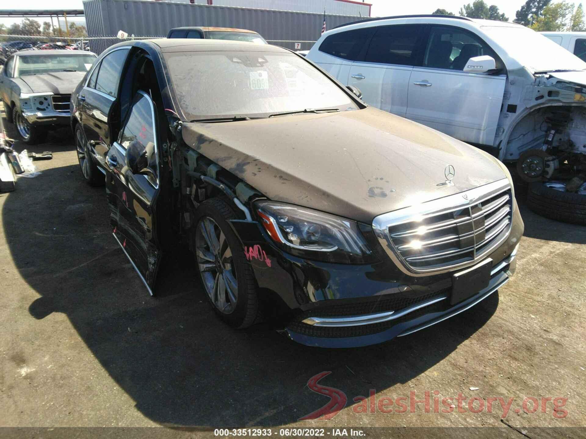 WDDUG6GB9LA508186 2020 MERCEDES-BENZ S-CLASS