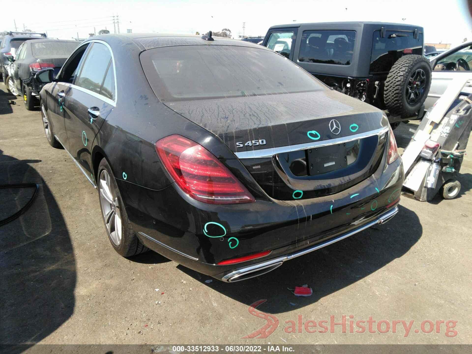 WDDUG6GB9LA508186 2020 MERCEDES-BENZ S-CLASS