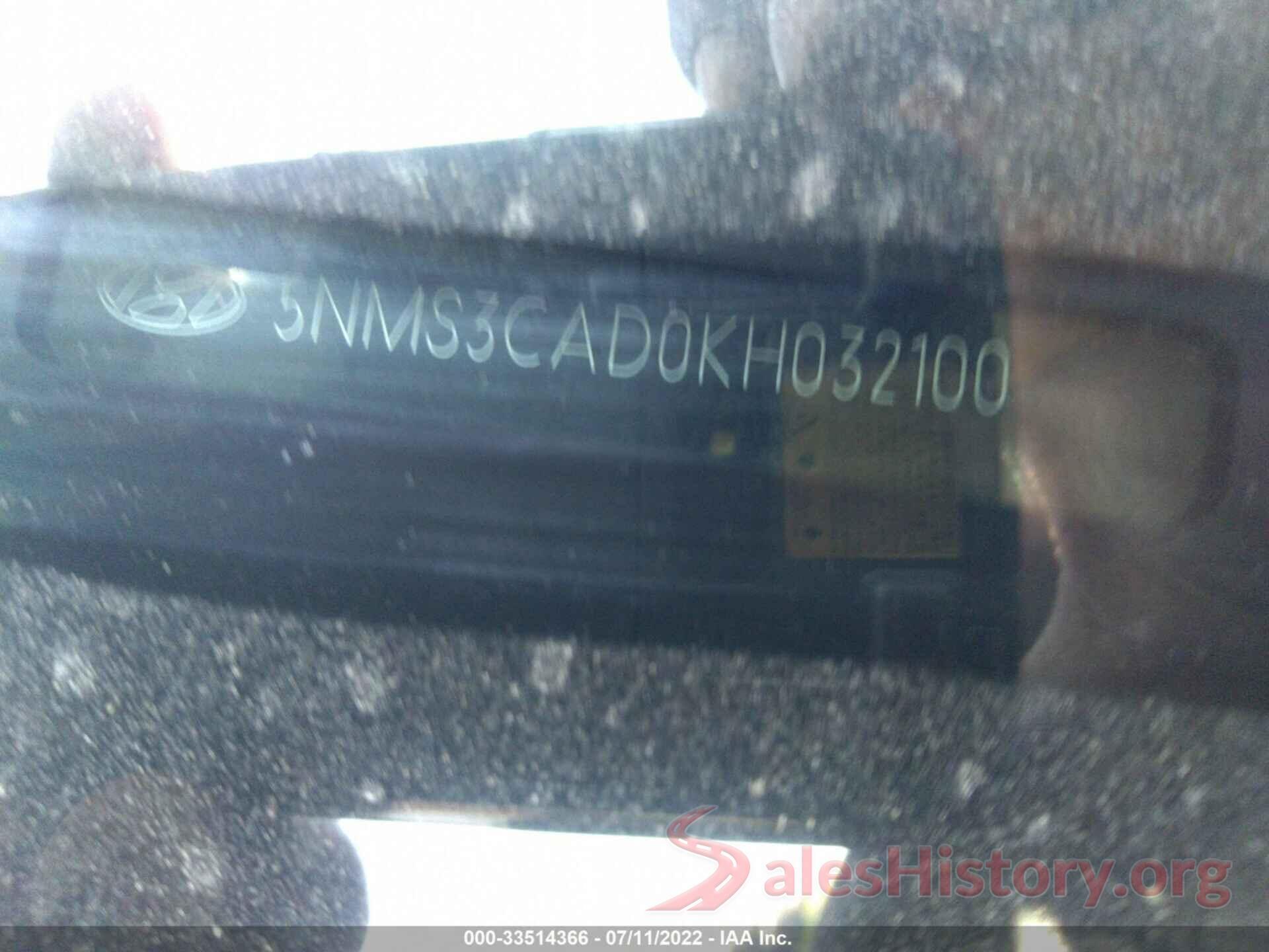 5NMS3CAD0KH032100 2019 HYUNDAI SANTA FE