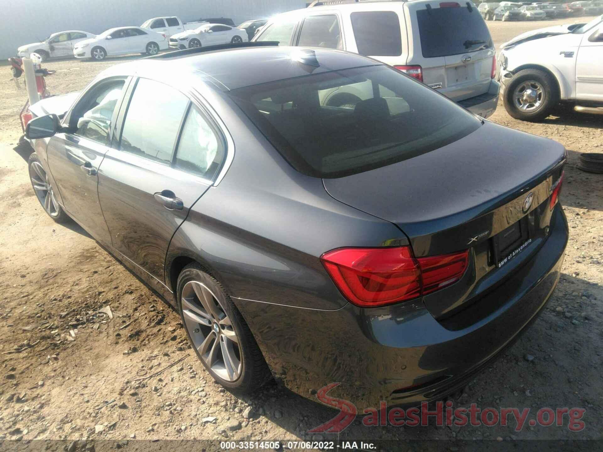 WBA8D9G30HNU61853 2017 BMW 3 SERIES