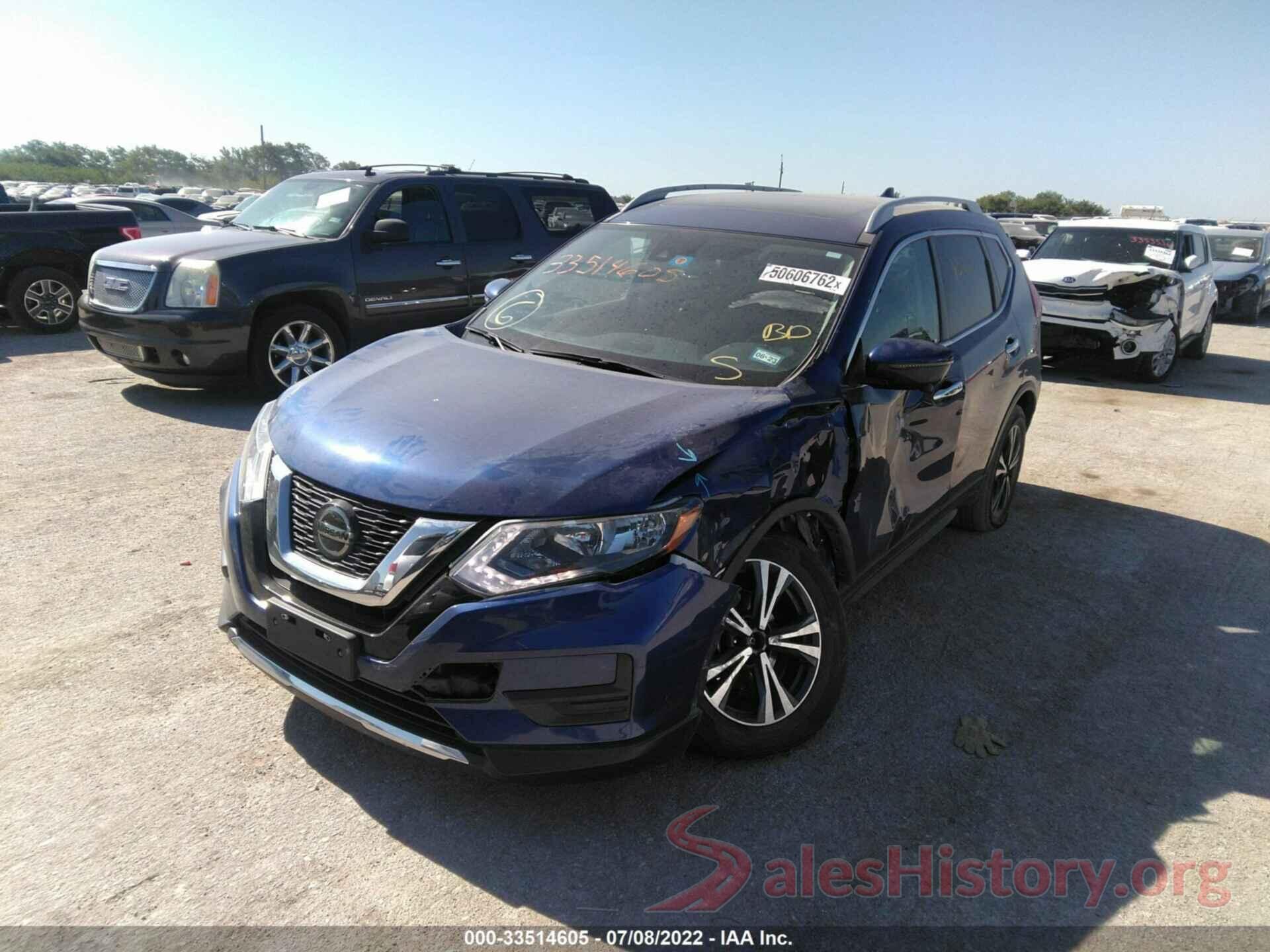 5N1AT2MT0KC718138 2019 NISSAN ROGUE