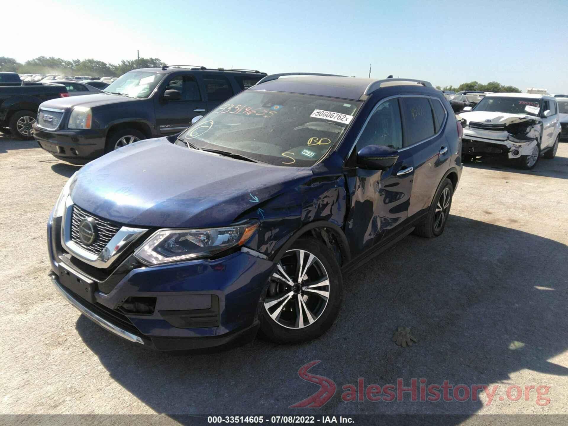 5N1AT2MT0KC718138 2019 NISSAN ROGUE