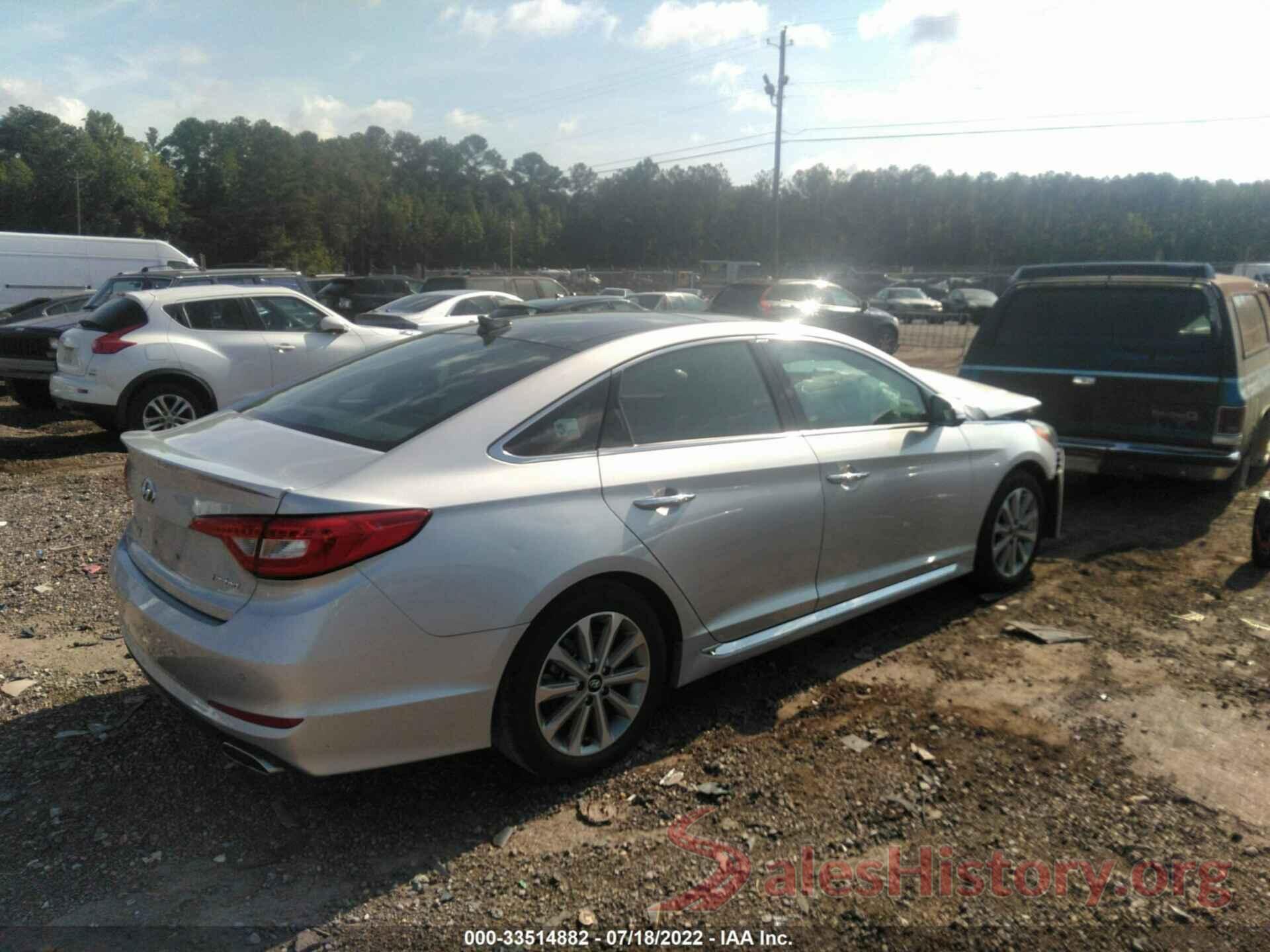 5NPE34AF5GH274864 2016 HYUNDAI SONATA