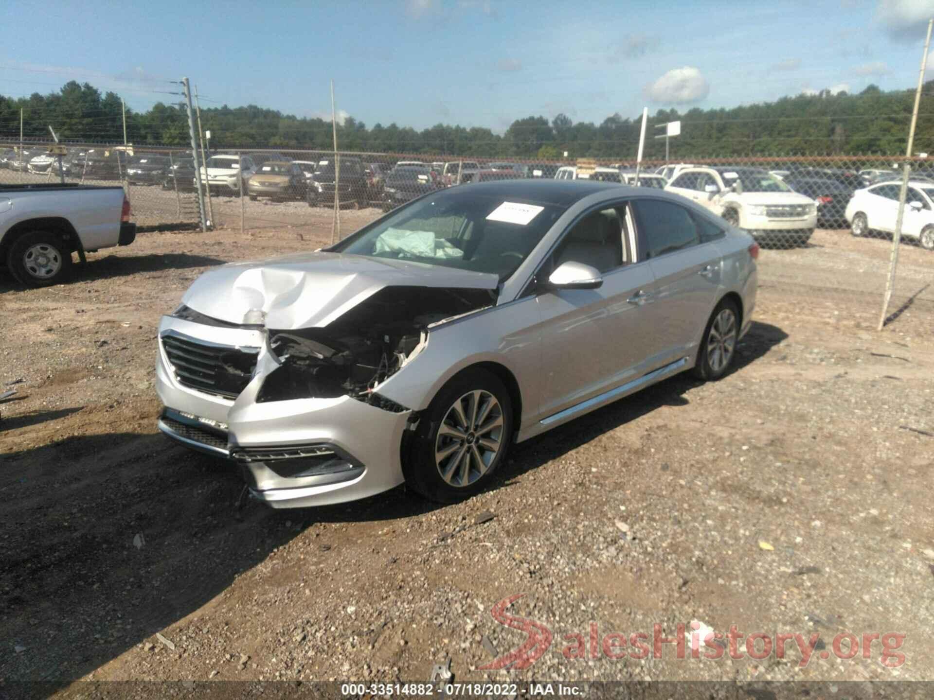 5NPE34AF5GH274864 2016 HYUNDAI SONATA