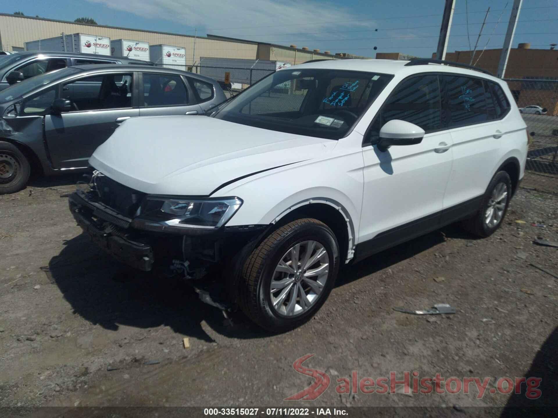 3VV0B7AX0KM025013 2019 VOLKSWAGEN TIGUAN