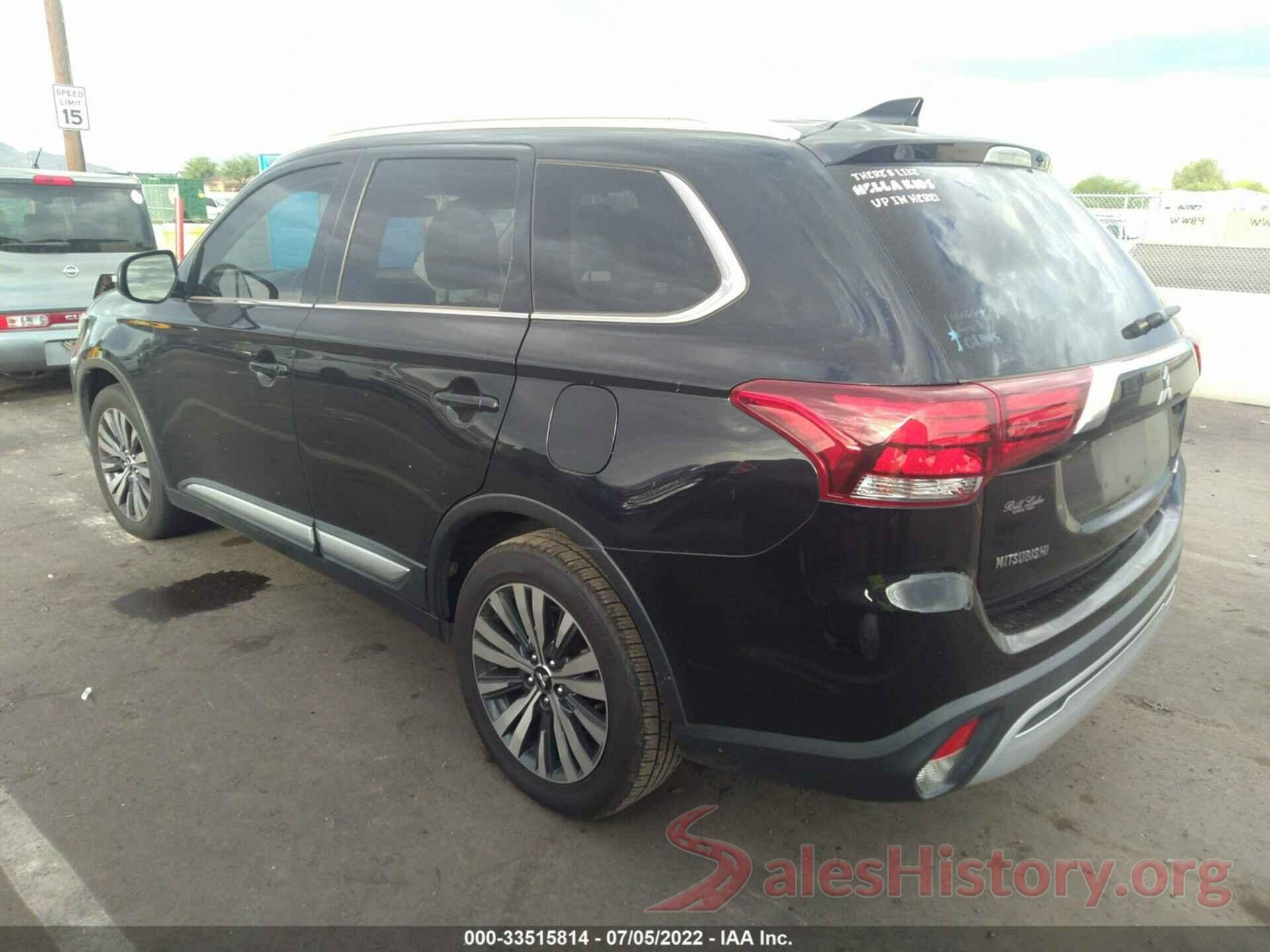 JA4AD3A32KZ034291 2019 MITSUBISHI OUTLANDER