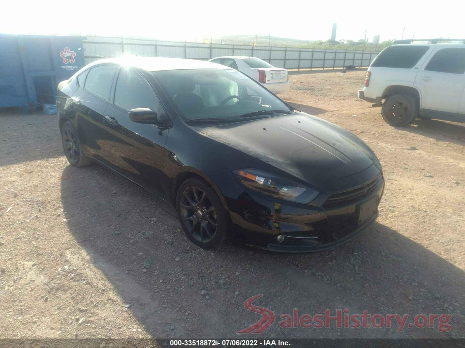 1C3CDFFA5GD801874 2016 DODGE DART