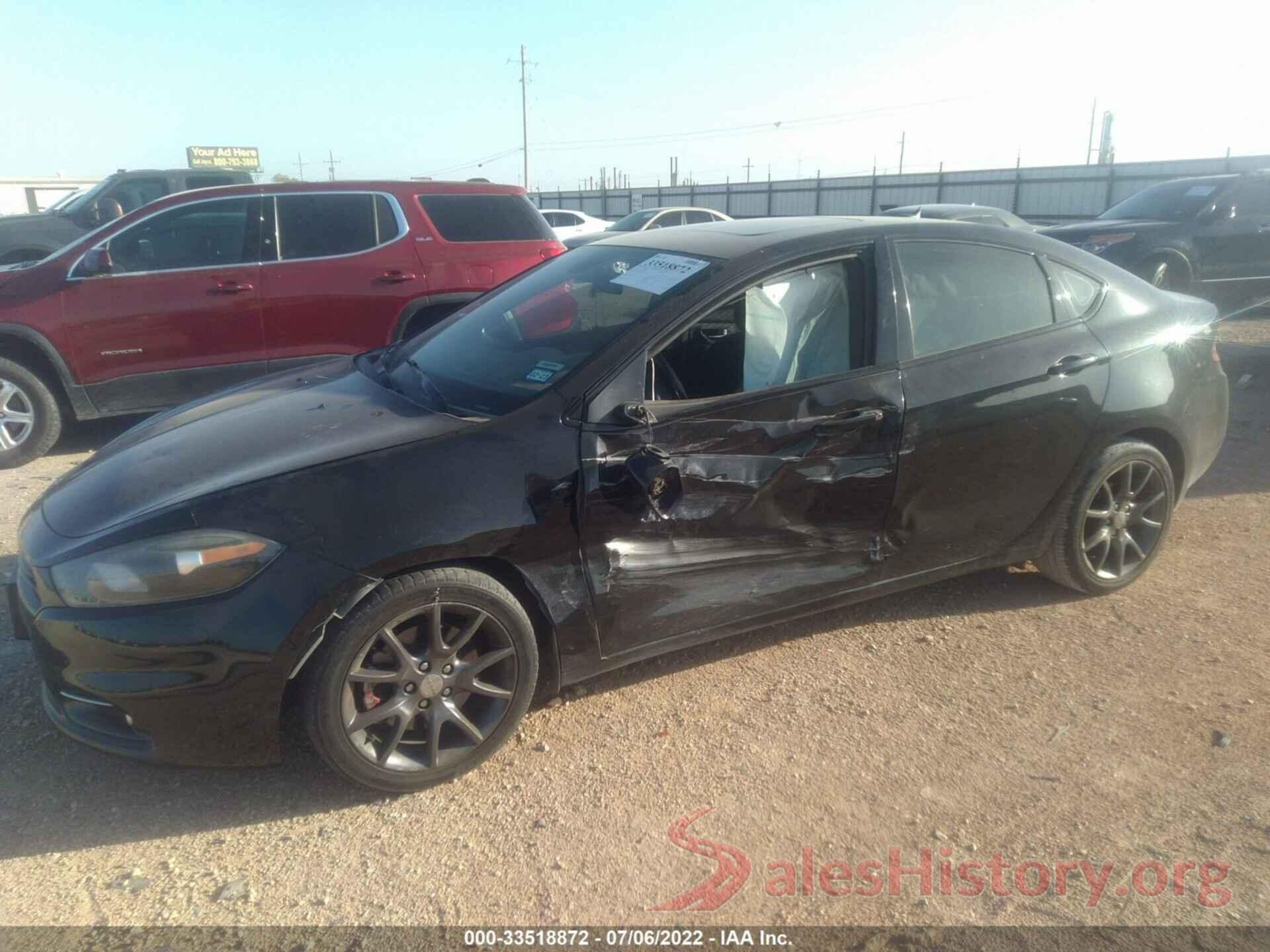 1C3CDFFA5GD801874 2016 DODGE DART