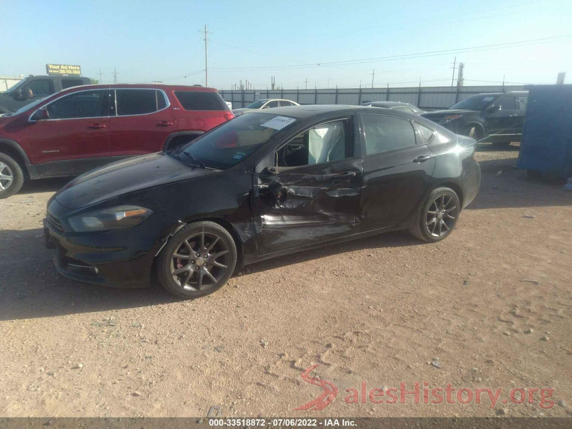 1C3CDFFA5GD801874 2016 DODGE DART