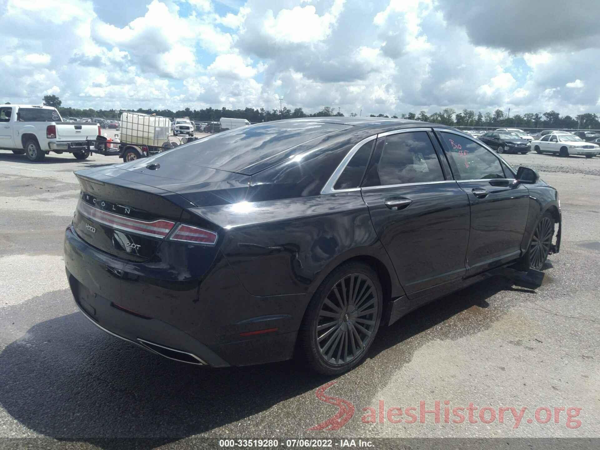 3LN6L5E99JR614354 2018 LINCOLN MKZ