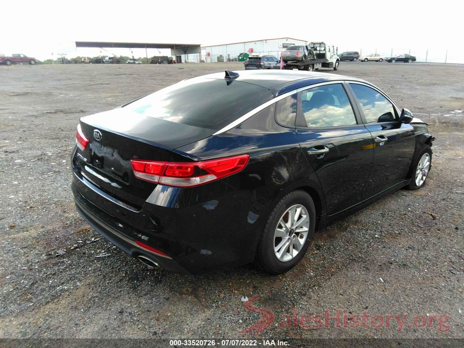 5XXGT4L30GG066611 2016 KIA OPTIMA